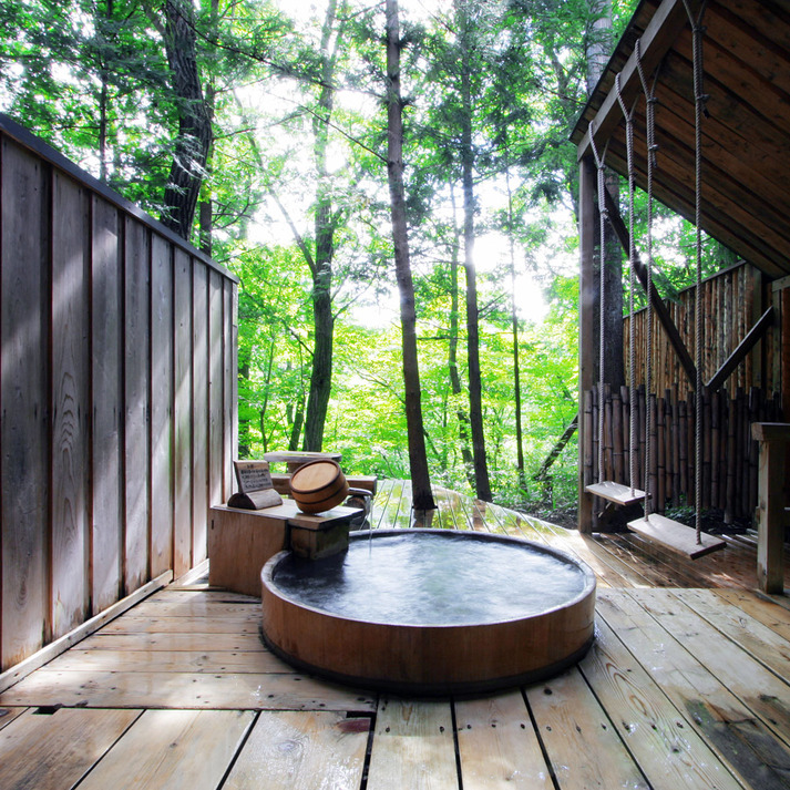 Separate room with open-air bath "Karita-dake"