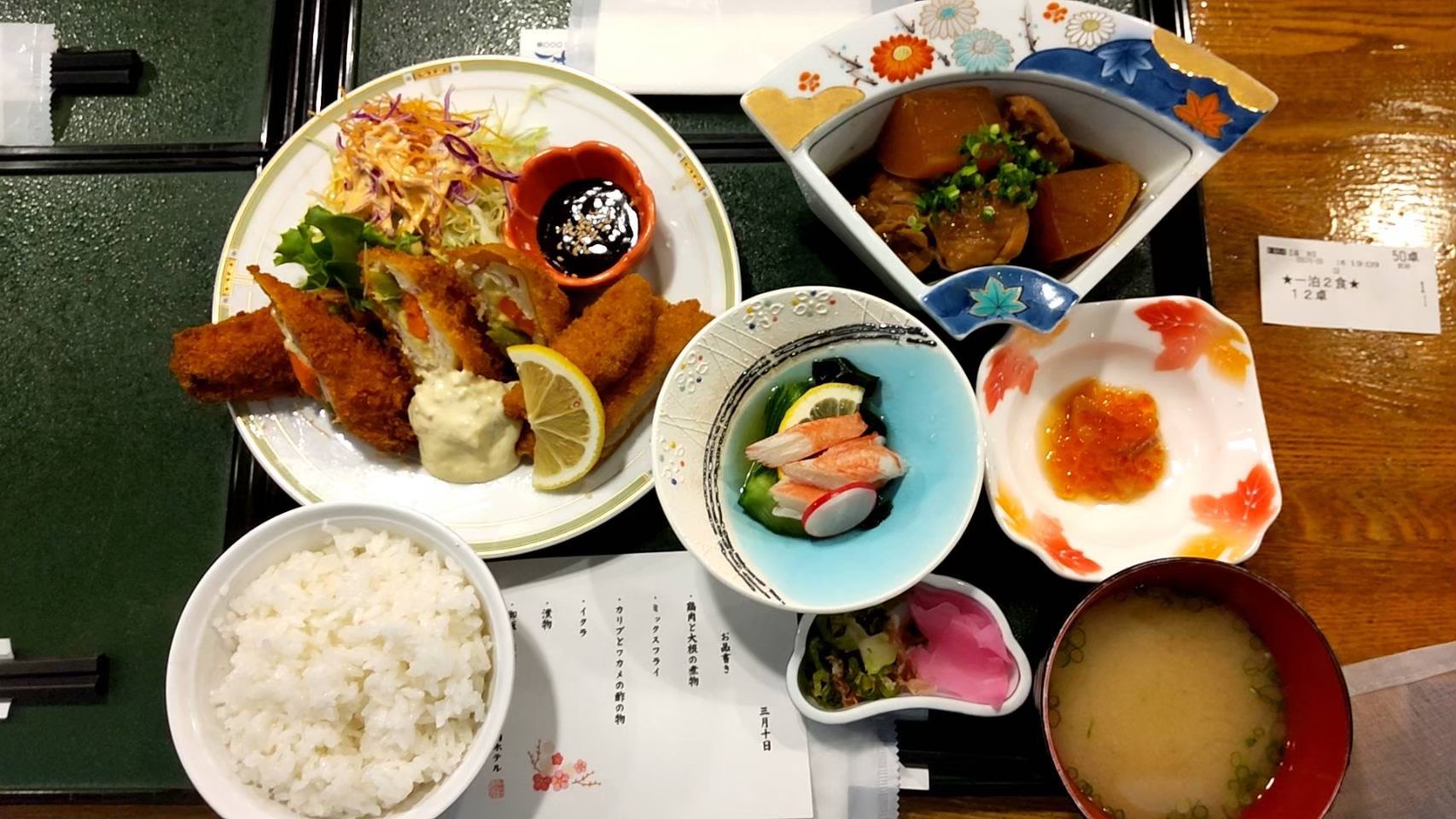 長期宿泊の方ビジネスマン限定＿☆★日替わり夕食付（一泊二食）※３日おき清掃（４泊目が清掃日）