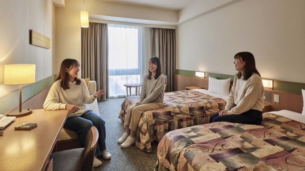 【グループ旅行応援】みんなで泊まってお得！朝食付きプラン