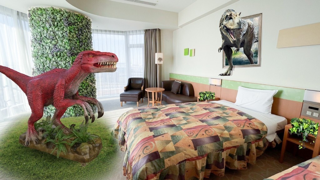 【シュライヒコラボ】恐竜ルーム！お部屋のお風呂は温泉引き込み＜朝食付き＞