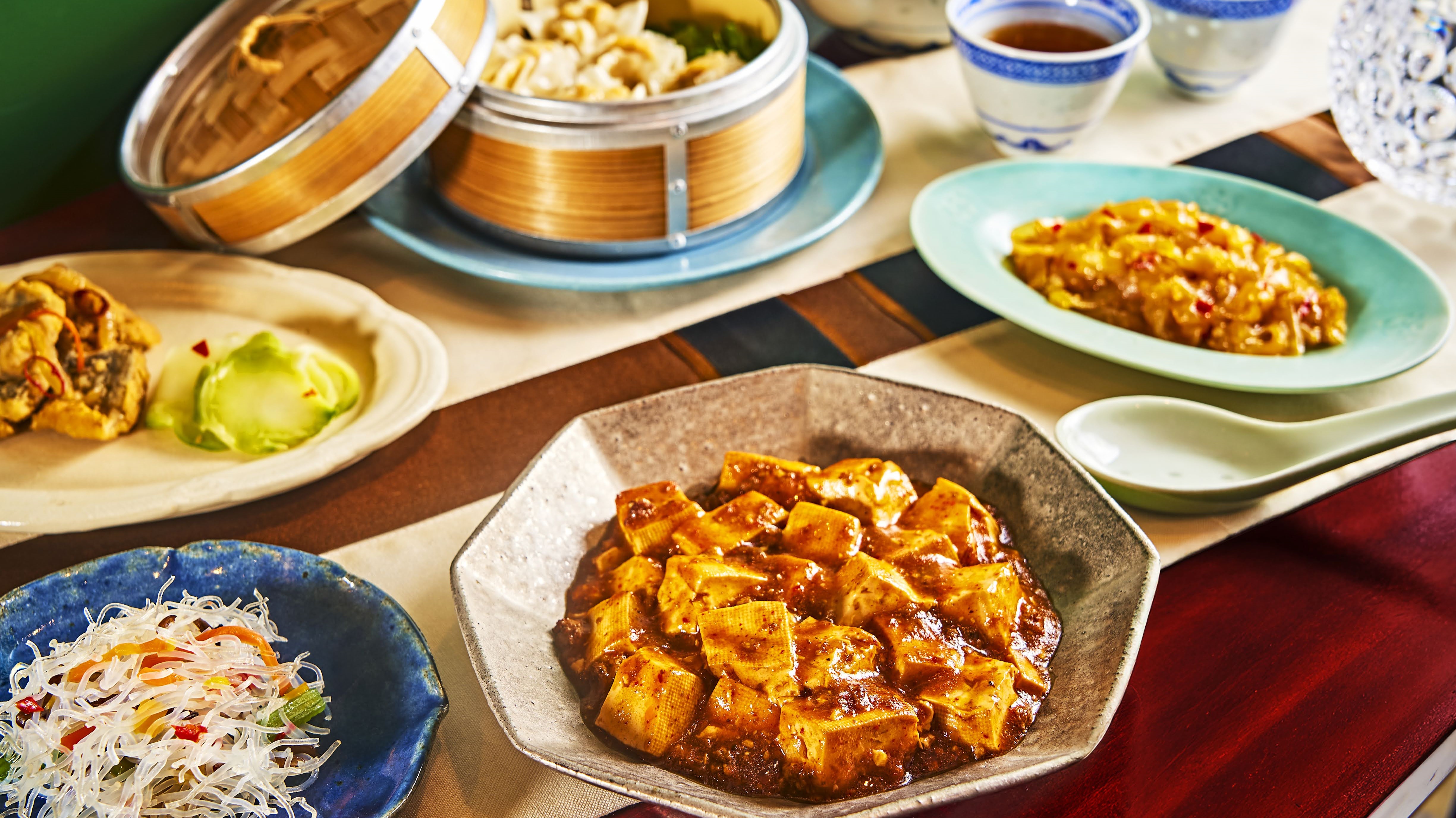 朝食ビュッフェ 盛り付けイメージ（中華）