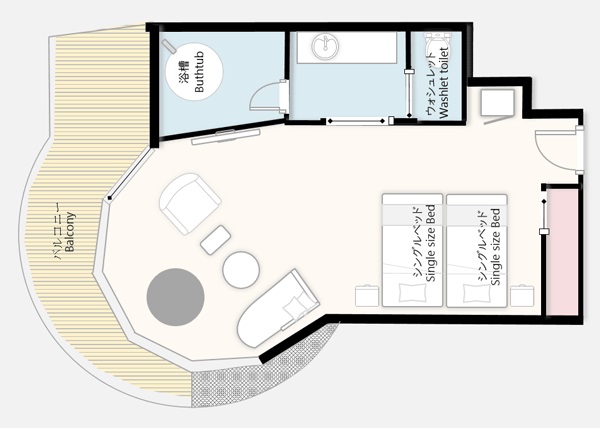 新館：プレミアビューコーナールーム