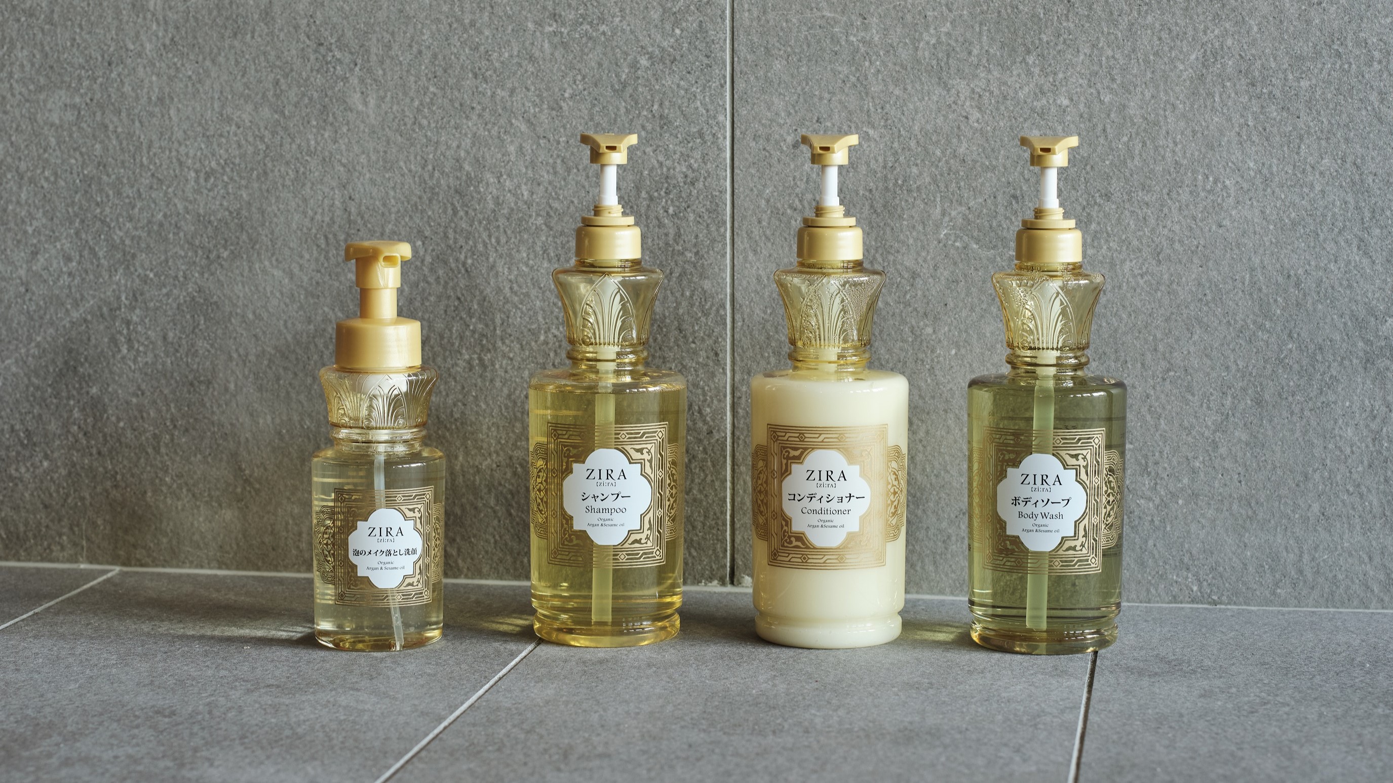 本館4階 女湯 浴室内アメニティ