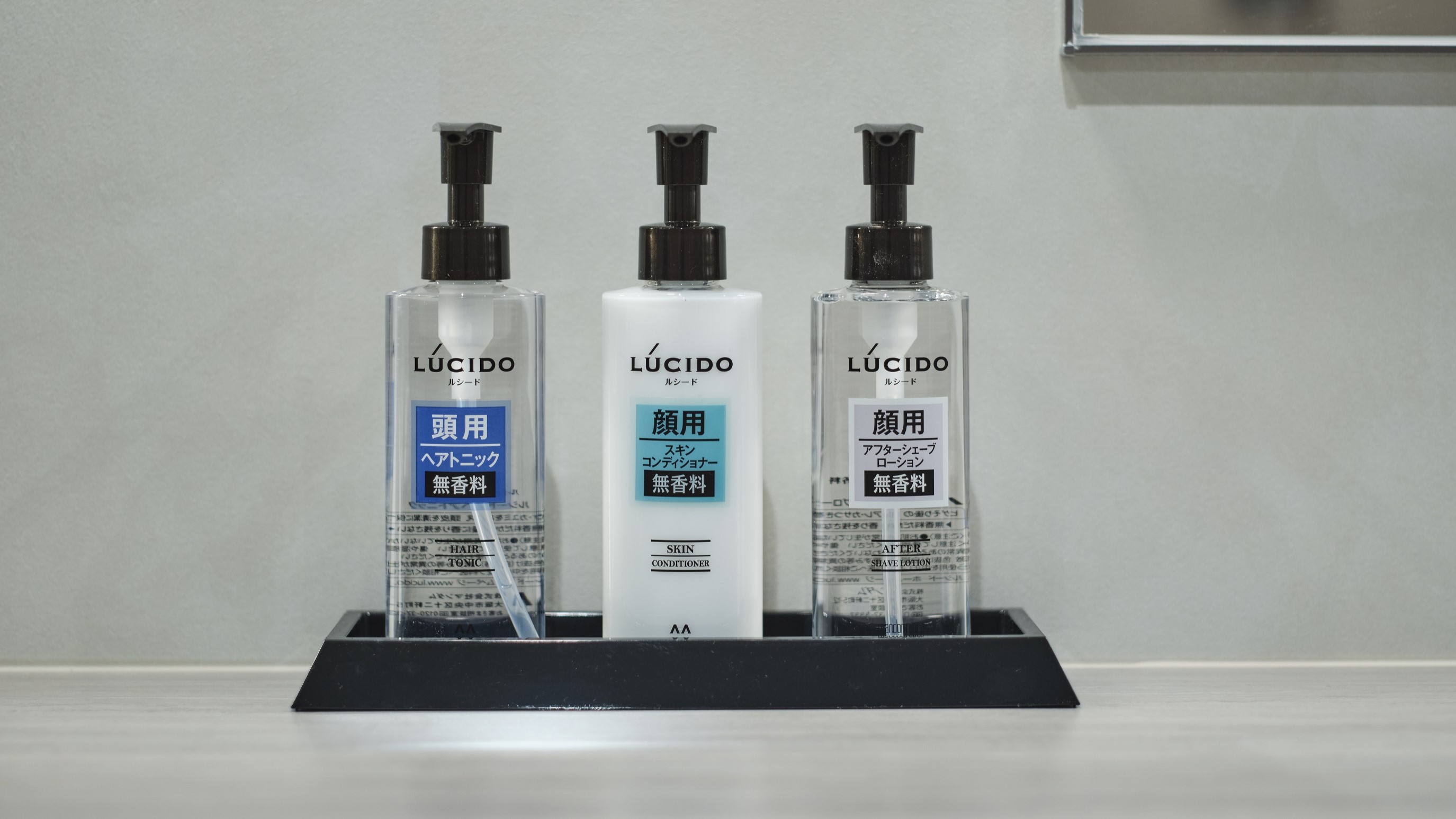 本館4階 男湯 パウダールームアメニティ