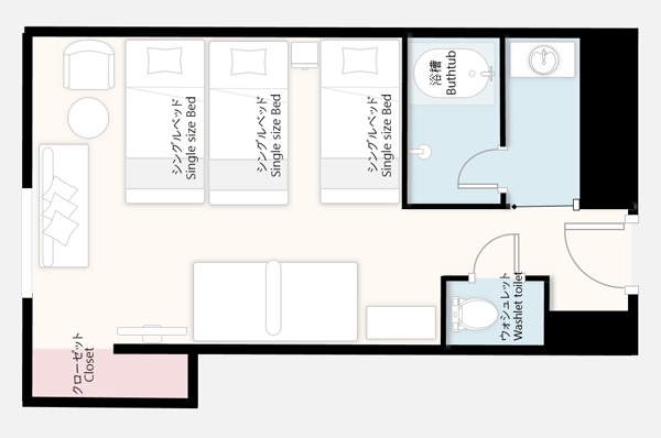新館：デラックスユーラシアルーム
