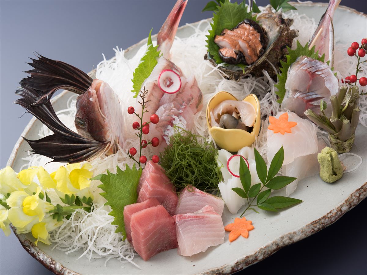 料理　お造り一例