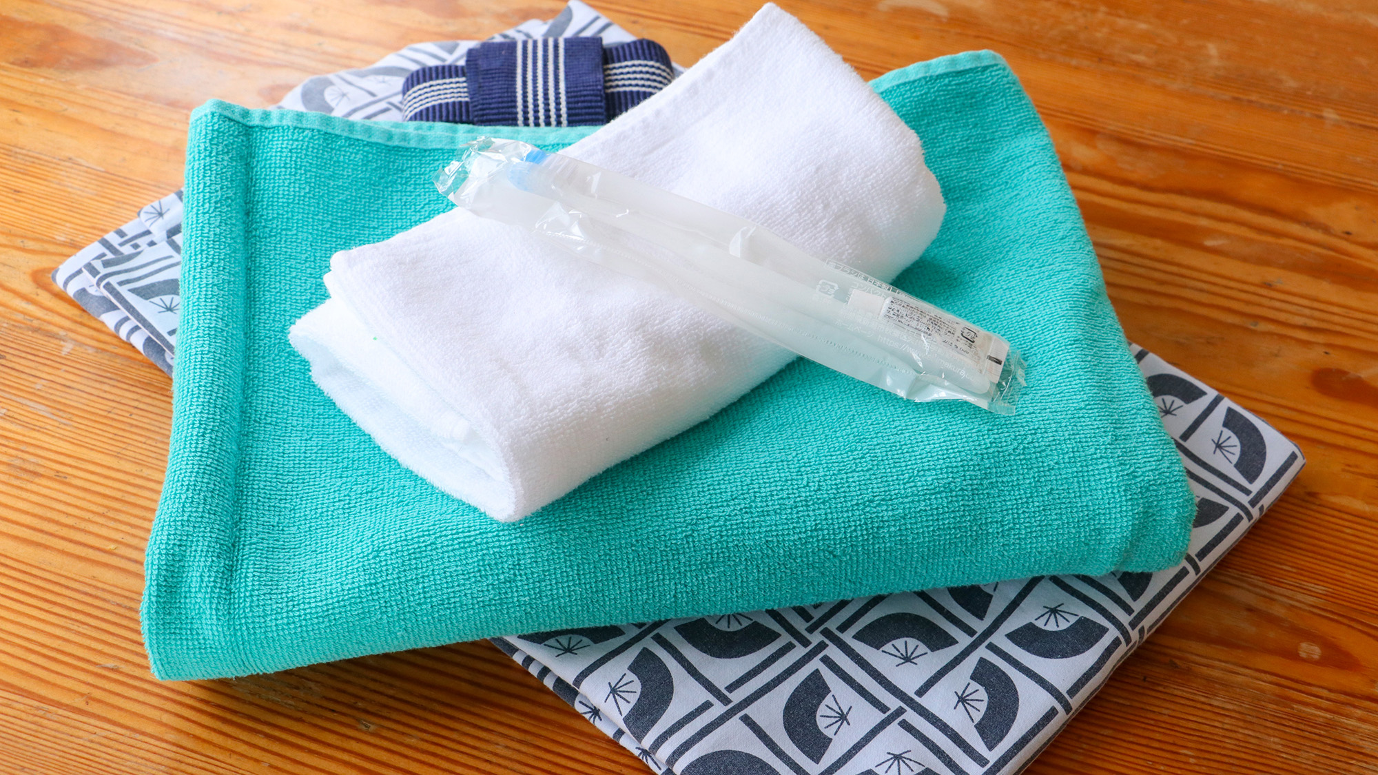 #館内　手ぶらでOK！アメニティセット(有料)