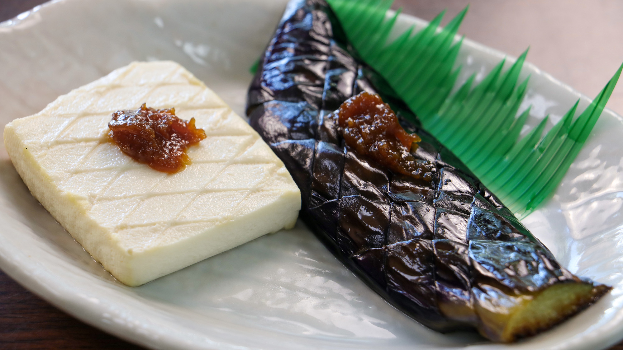 #夕食単品　地元の味噌を使った、ごはんにも合う一品です