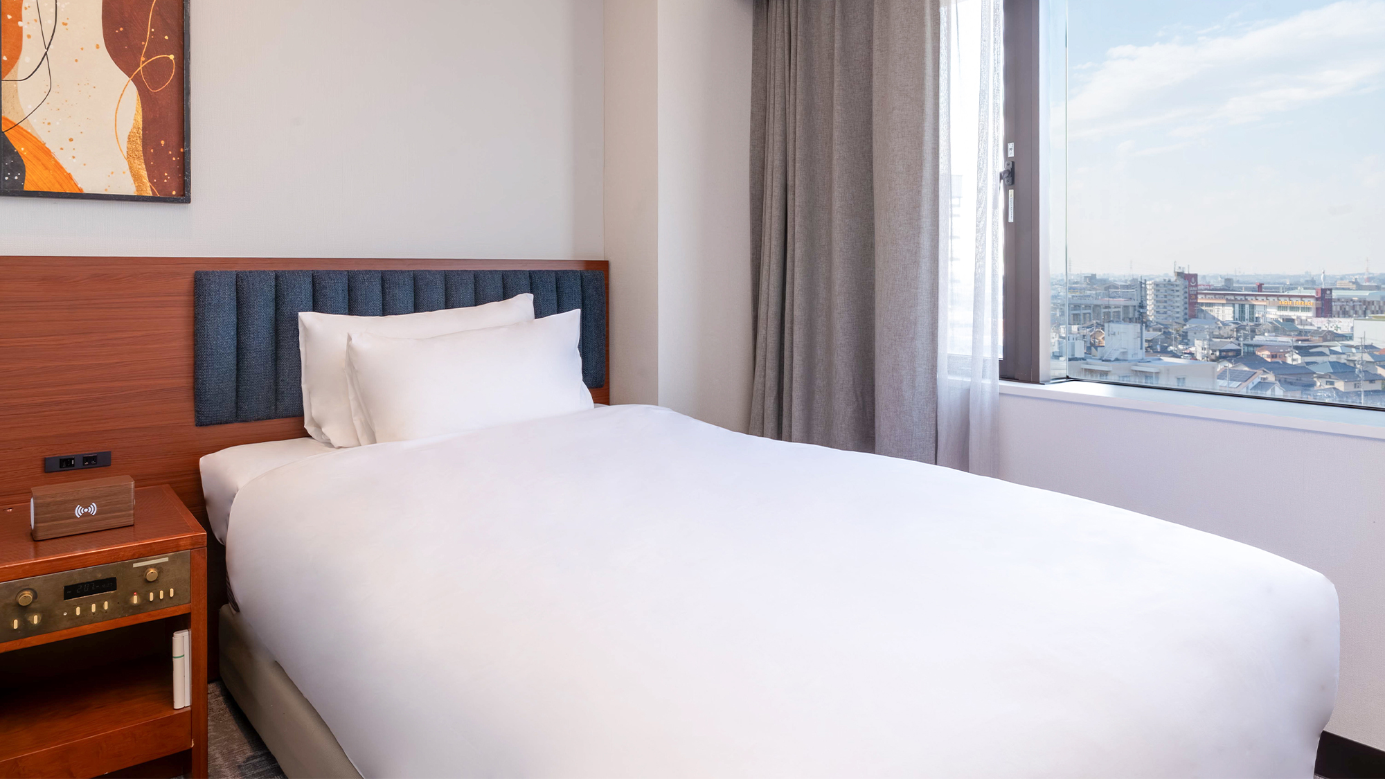 【リニューアル客室】スタンダード シングル　18平米　1200ｍｍ&times;2030ｍｍベッド1台