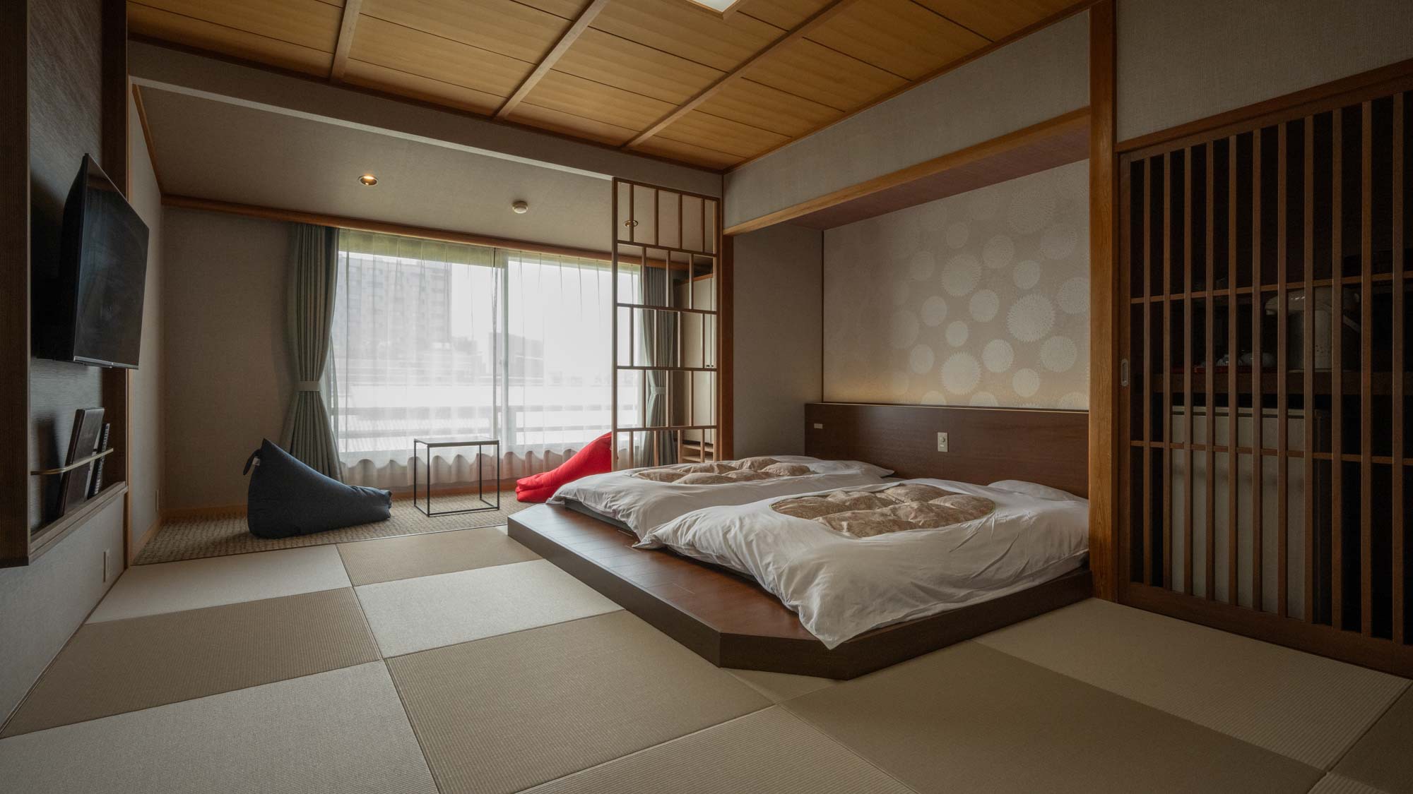 客室一例｜泰平　和モダンツイン　禁煙