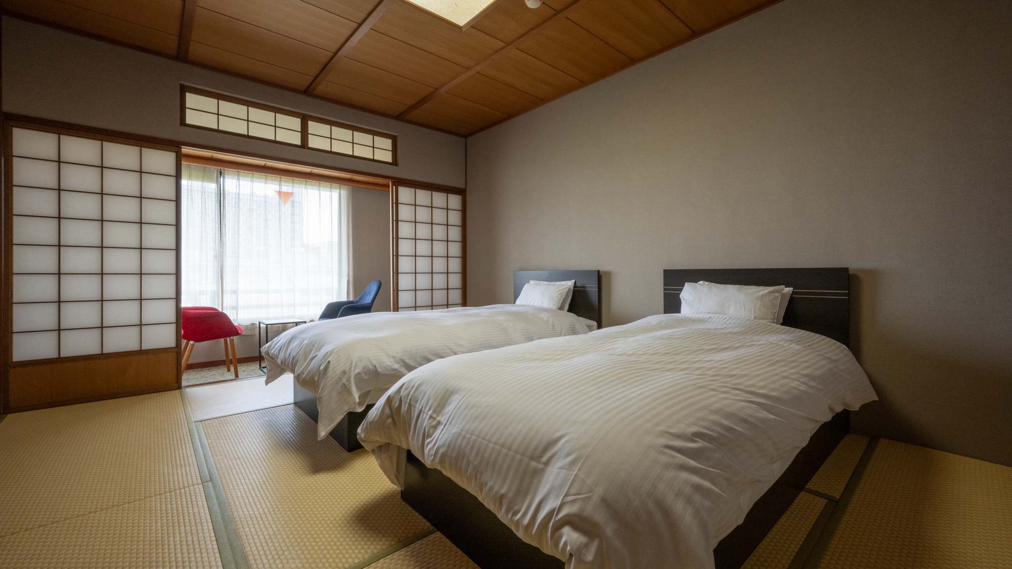 客室一例｜泰平　和室ツイン　禁煙