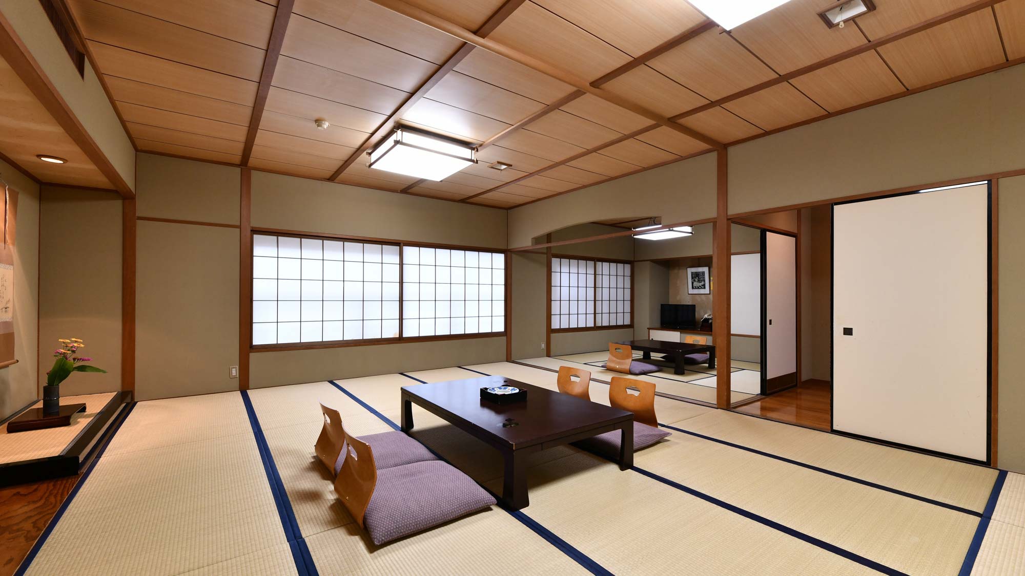 客室一例｜豊楽　和室17.5畳＋8畳