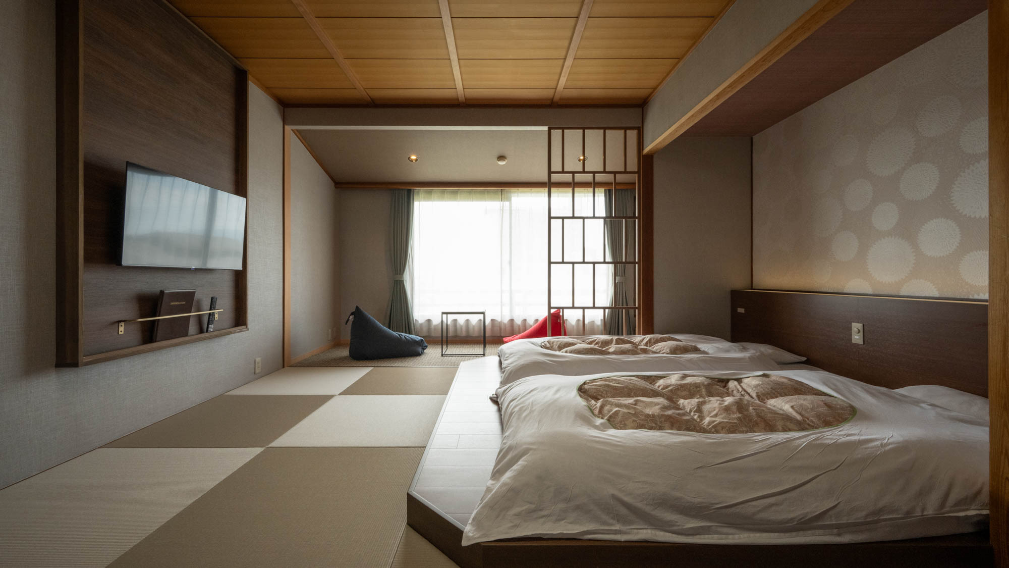 客室一例｜泰平　和モダンツイン　禁煙