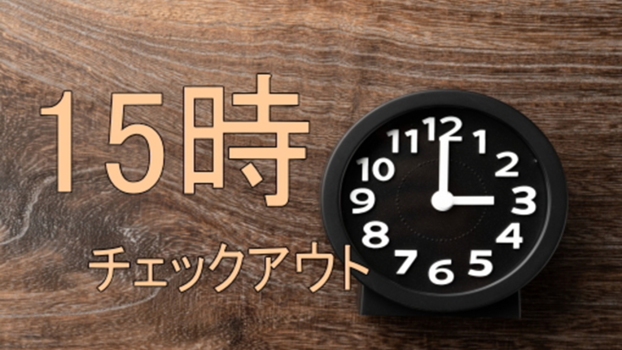 【最大25時間ステイ】15時レイトチェックアウトプラン