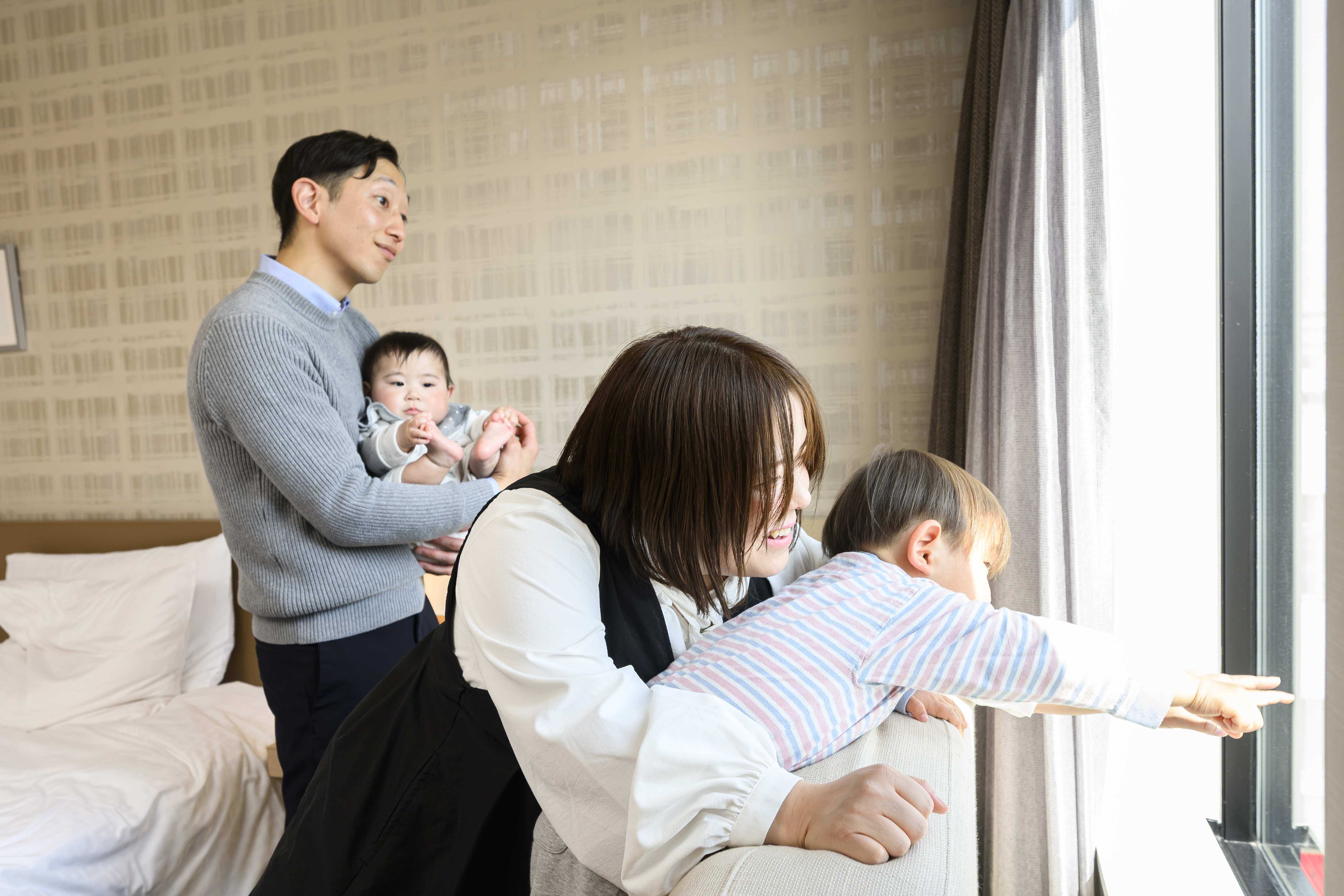 家族の絆が深まる、温かなステイを。