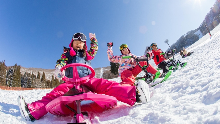 【気軽にゲレンデデビュー】冬の家族旅行応援〇雪遊びプラン！バイキング2食付（リフト券なし）