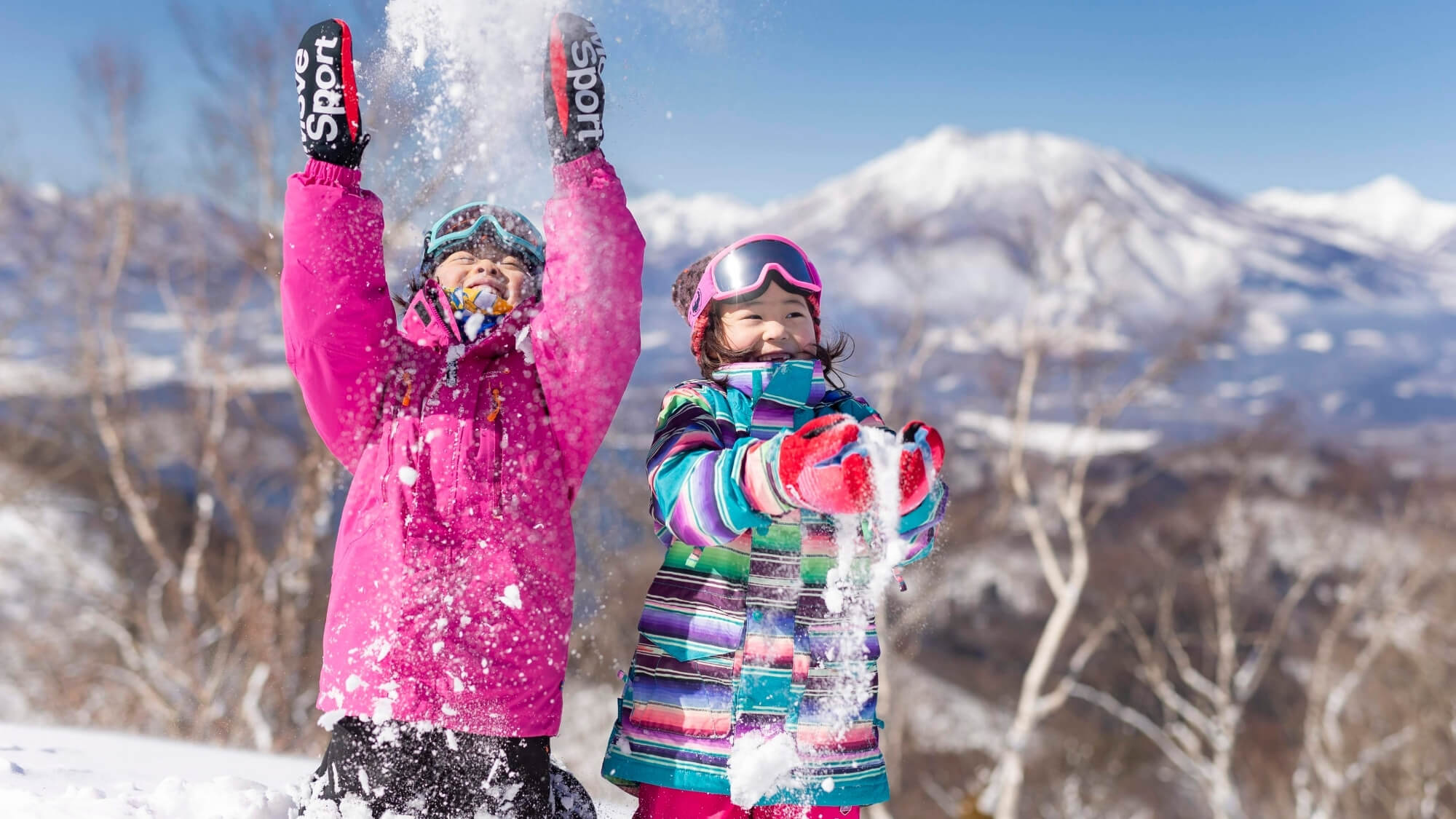 ◆真っ白な雪景色☆天然雪100％のふわふわスノーリゾート