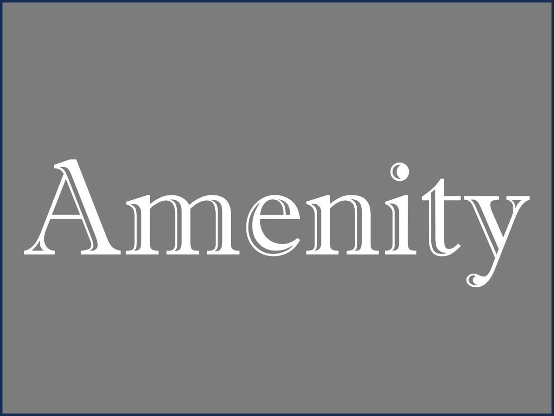 【Amenity】