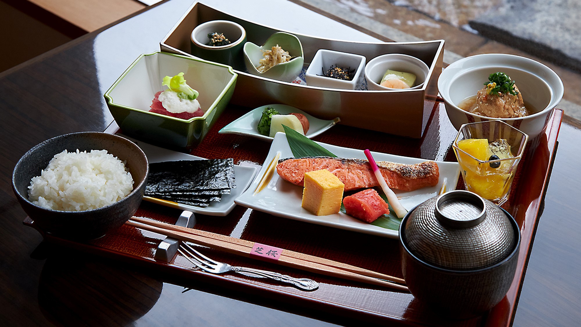 【SHIBAZAKURA】　和朝食