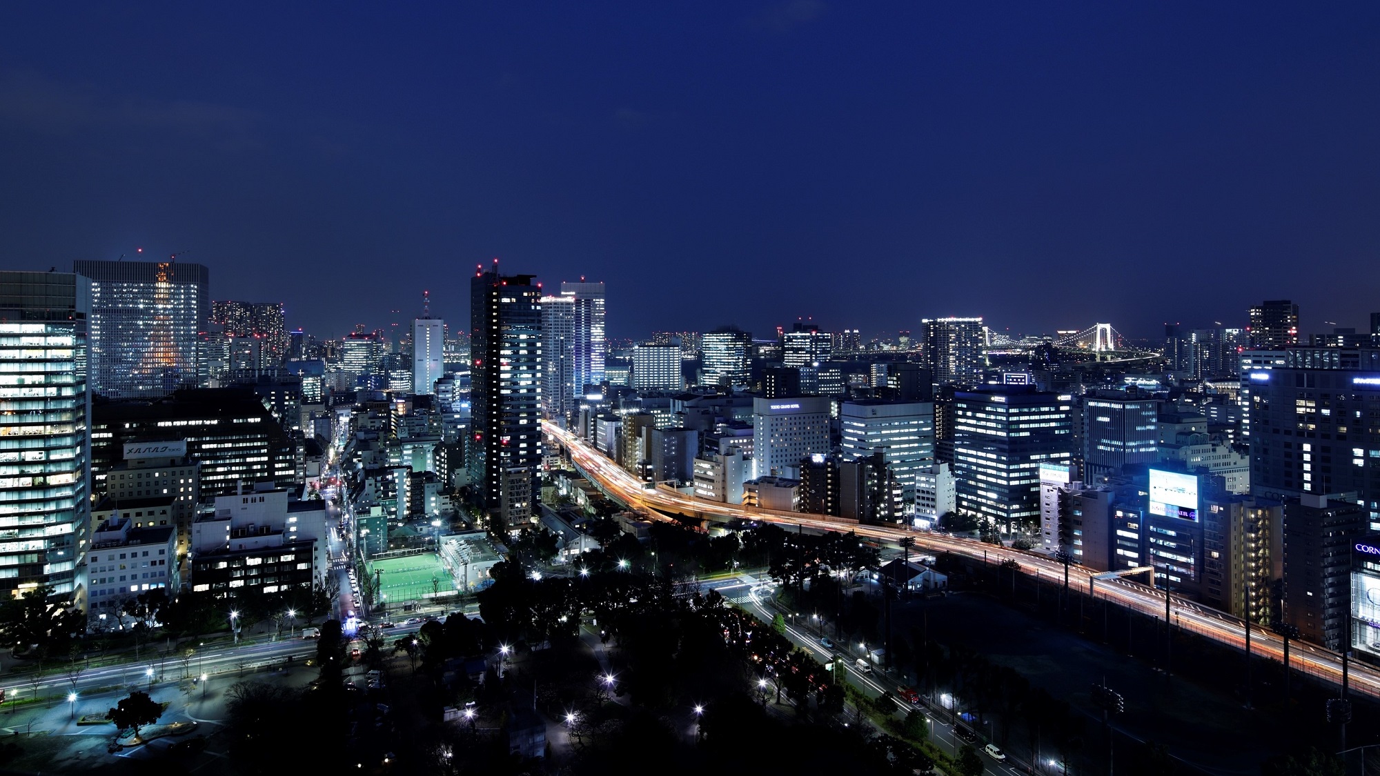 夜景一例（レインボーブリッジ方面）