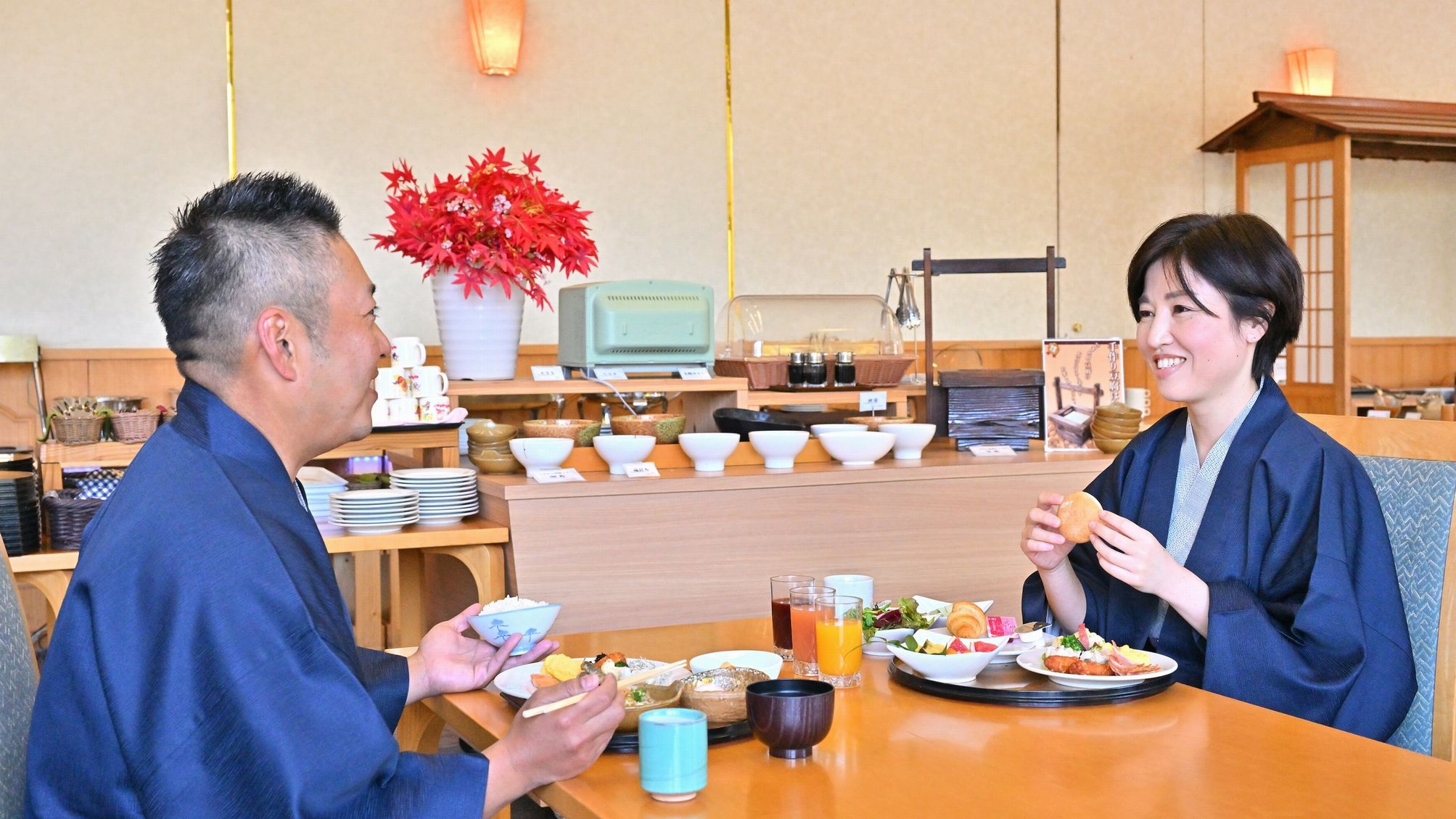 【朝食付き】ご到着が遅くてもOK！ 準天然温泉で過ごす高千穂の休日♪ ビュッフェ朝食