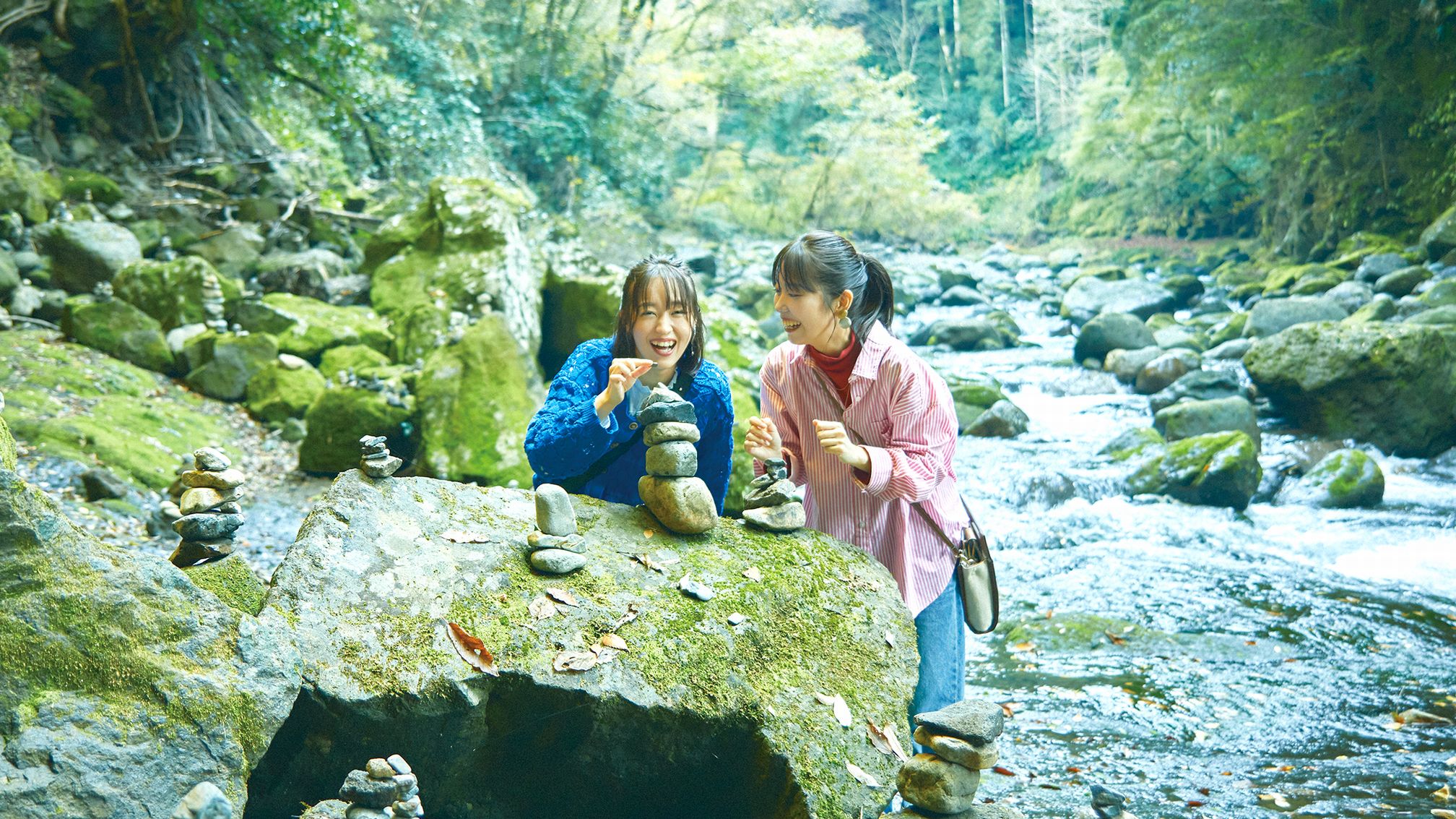 高千穂町全体がパワースポットだらけ！日本のルーツをたどり、水と風の音を聴く旅♪