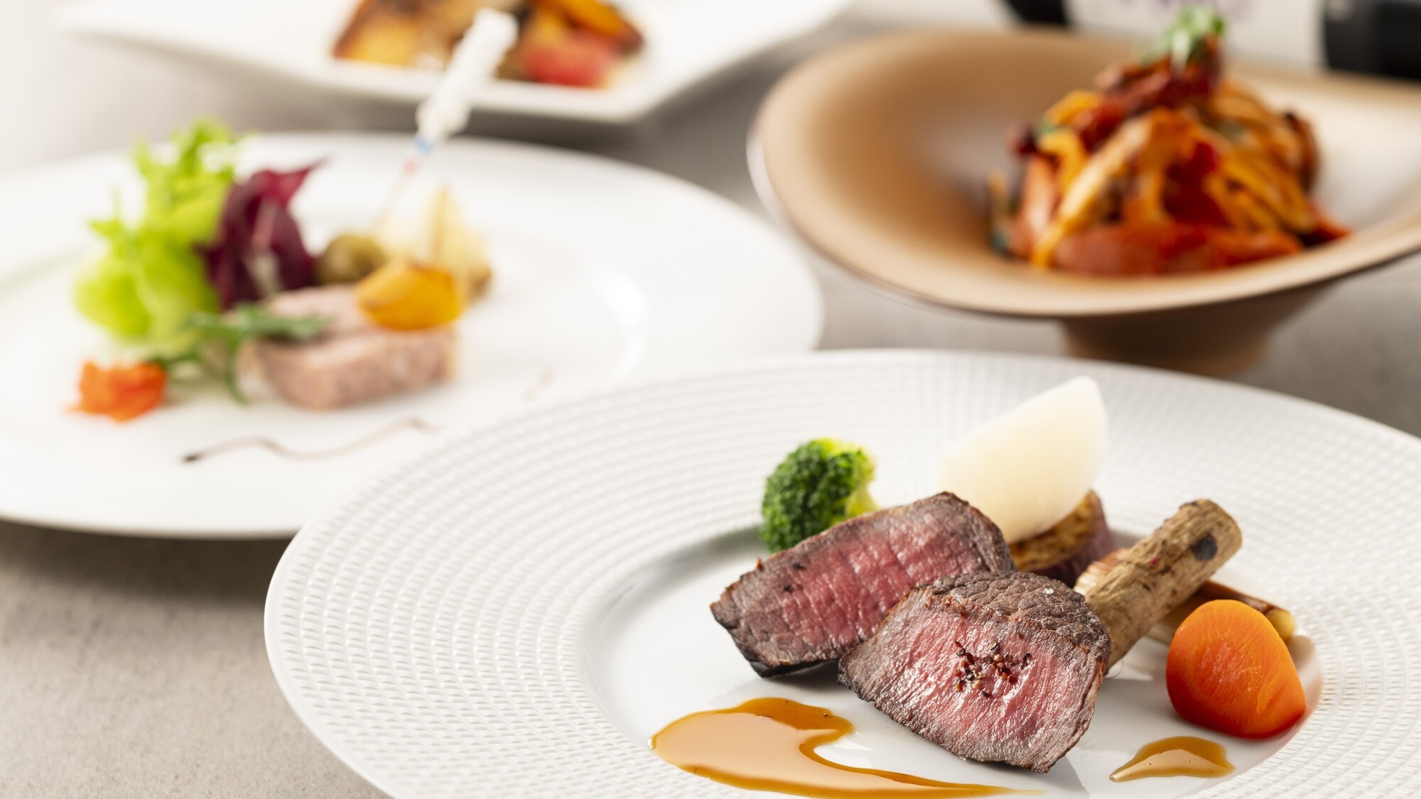 【秋季限定/2食付】新潟の秋を巡る極上コース「秋の実りの洋風会席」ディナー満喫プラン【1ドリンク付】