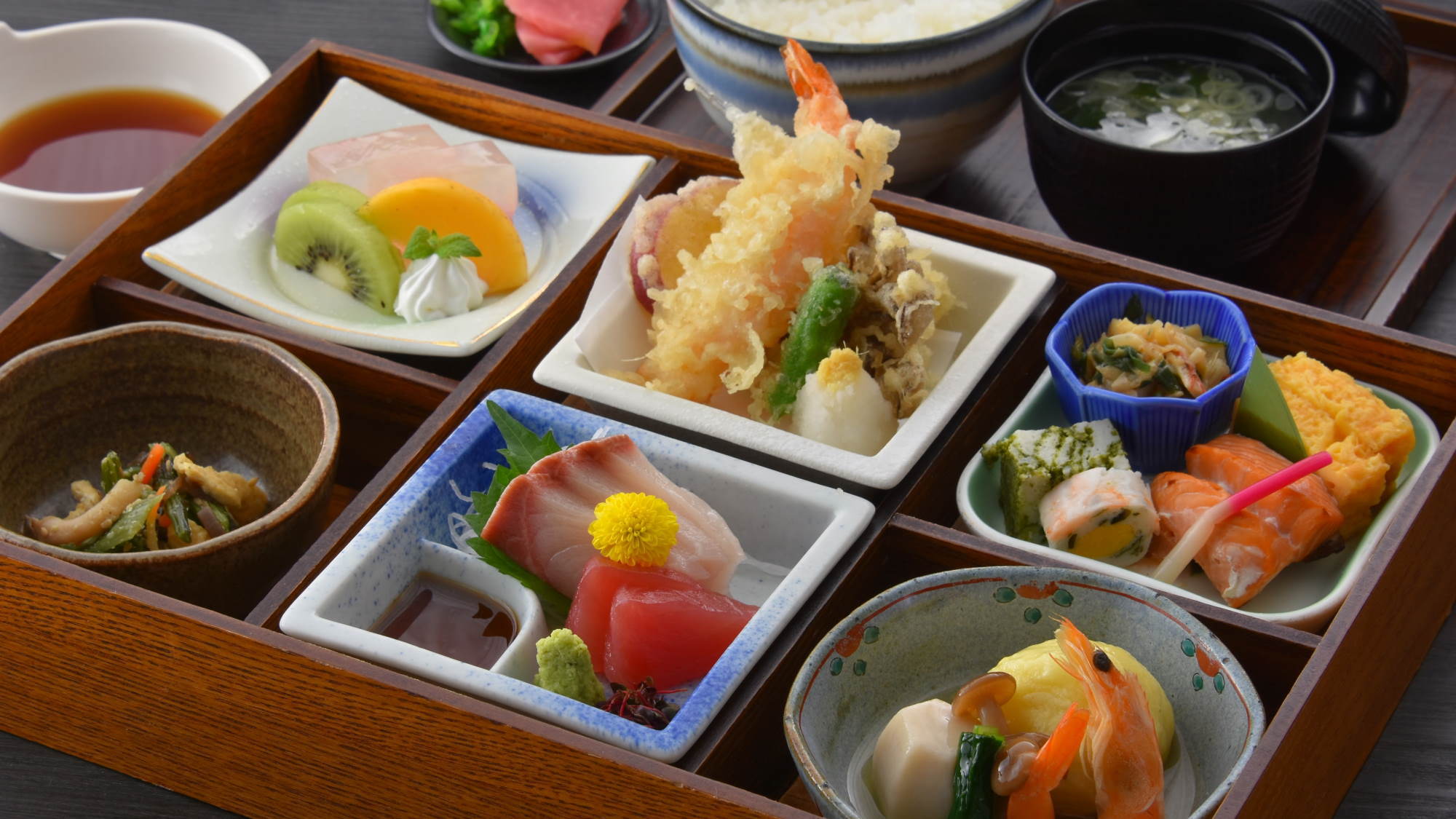 【客室リニューアル記念/1泊2食付】レストランでゆっくりお食事♪和食御膳プラン【1ドリンク付き】