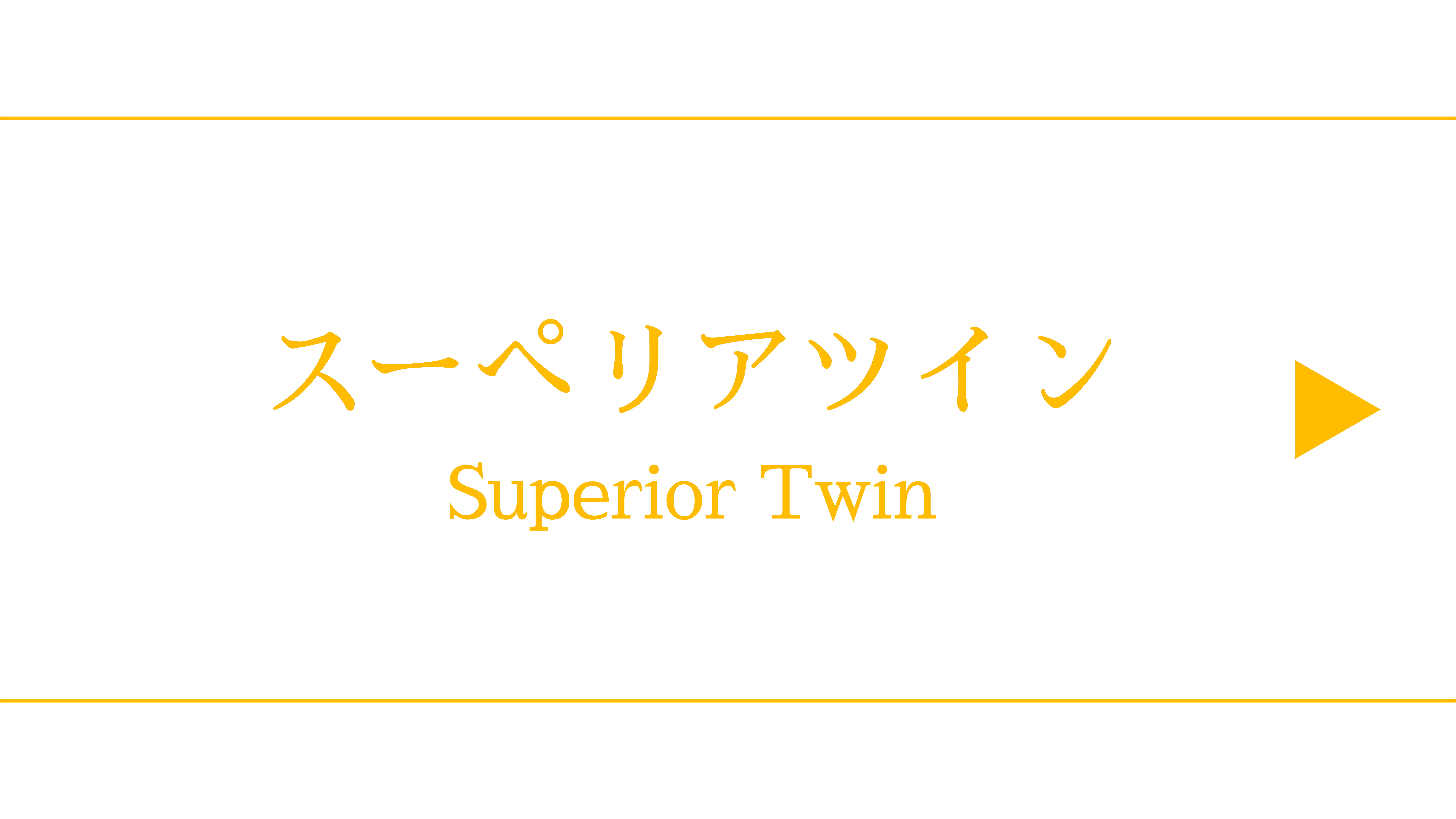 スーペリアツイン（18平米/ベッド幅110cm）
