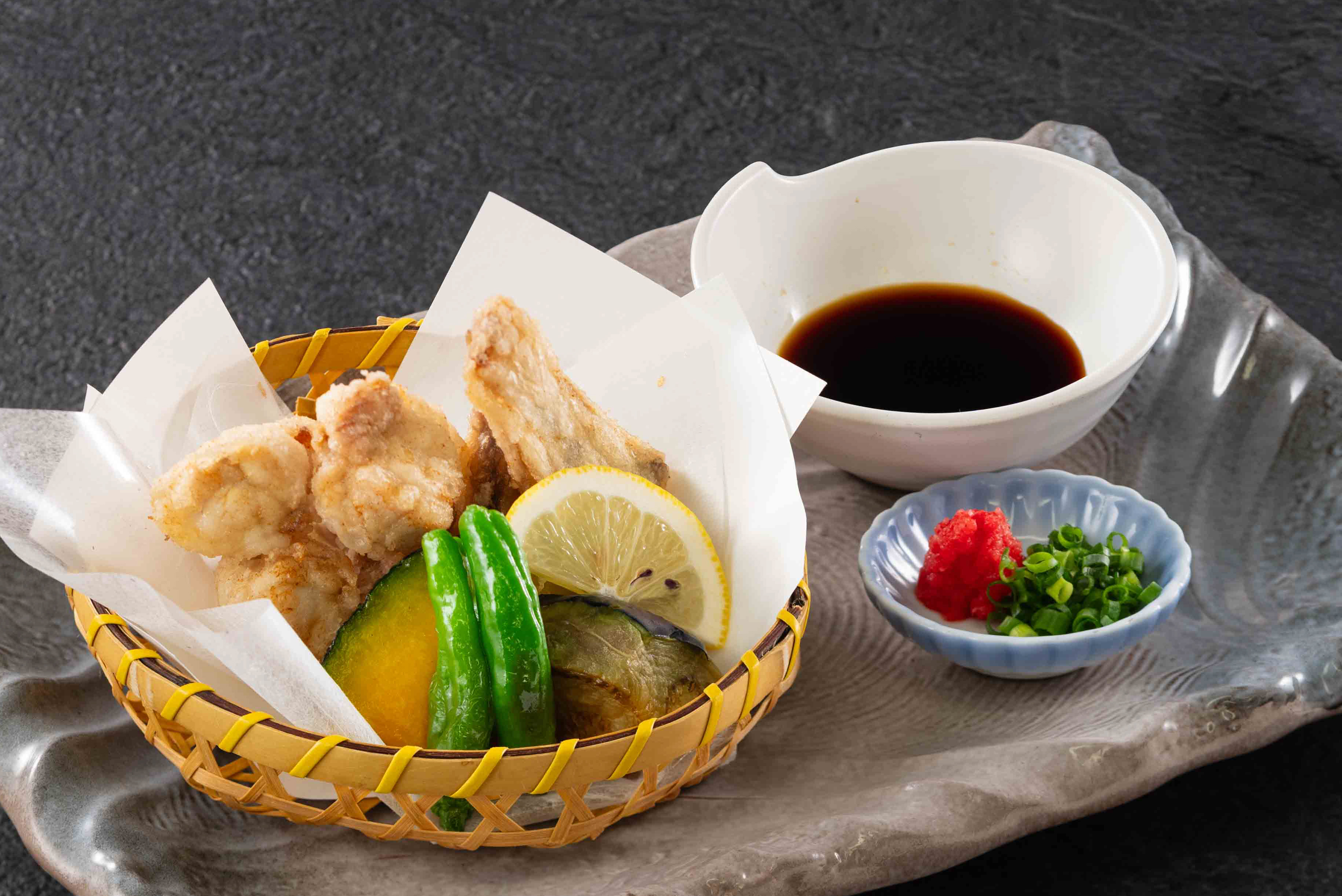 佐渡産マフグの唐揚げ