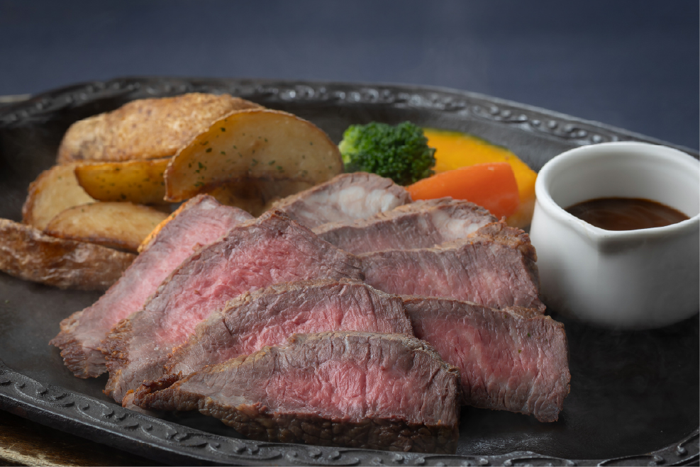 牛リブステーキランチ