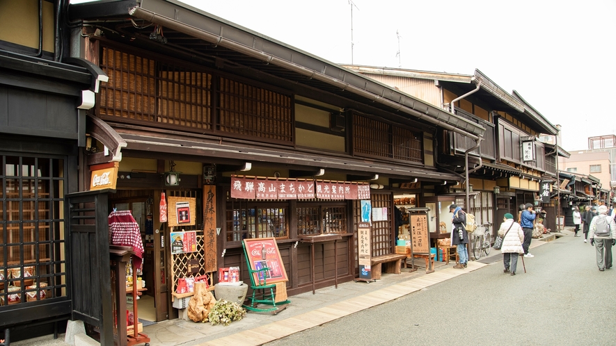 *【古い街並み】高山まちかど観光案内所