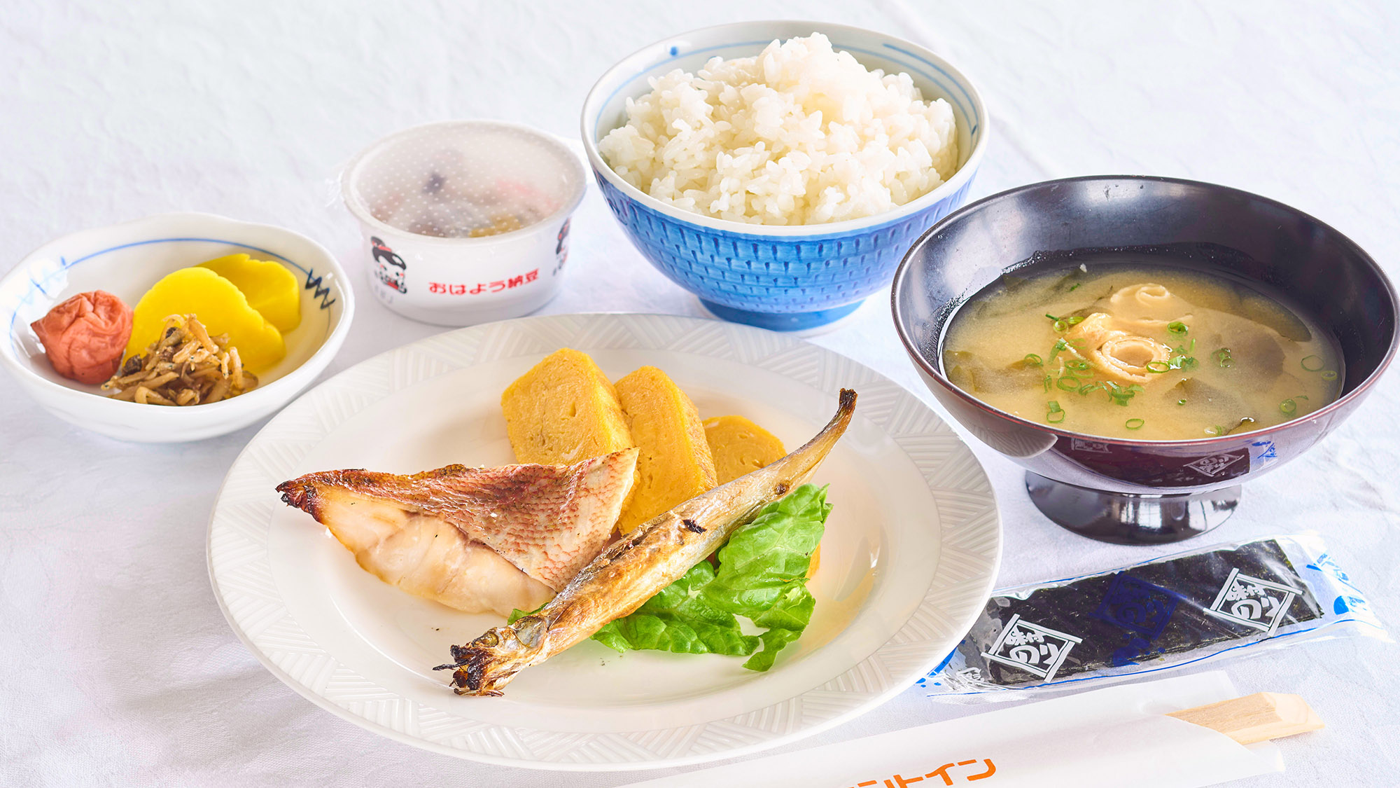 ・【朝食一例】和食好きも満足！バランスが取れた朝食です