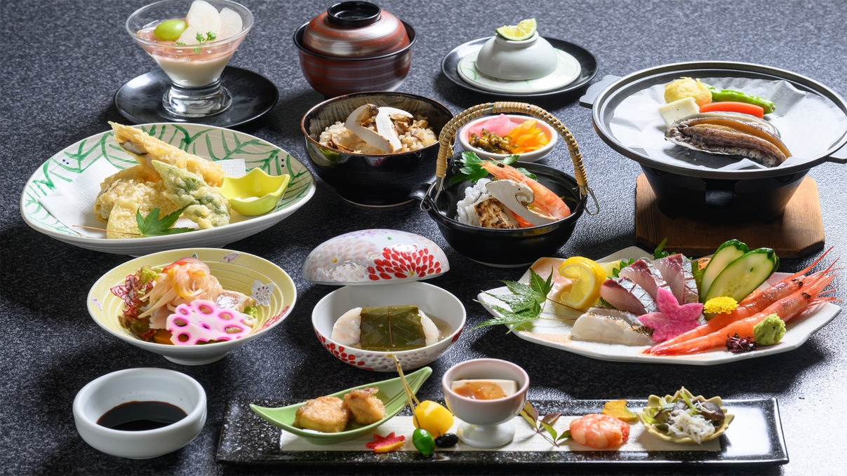 ◎【日帰り昼食】旬彩会席プラン！！（2階食事会場）