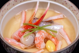◆【日帰り昼食】平日限定！　ステーキ付きお気軽カニランチ（食事会場）
