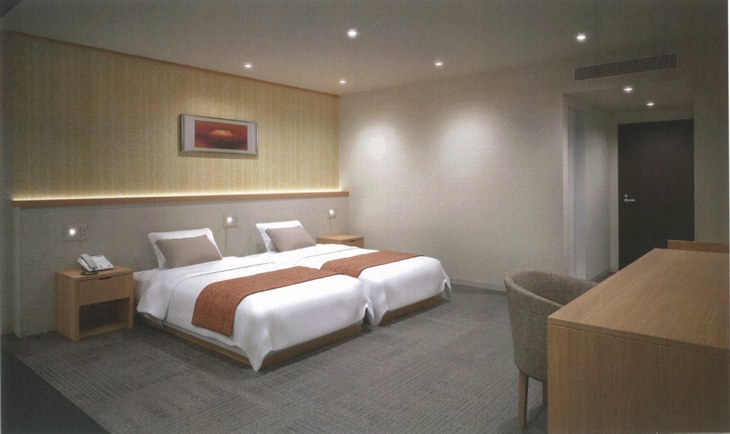 8階ツインルーム★2025年10月1日リニューアル