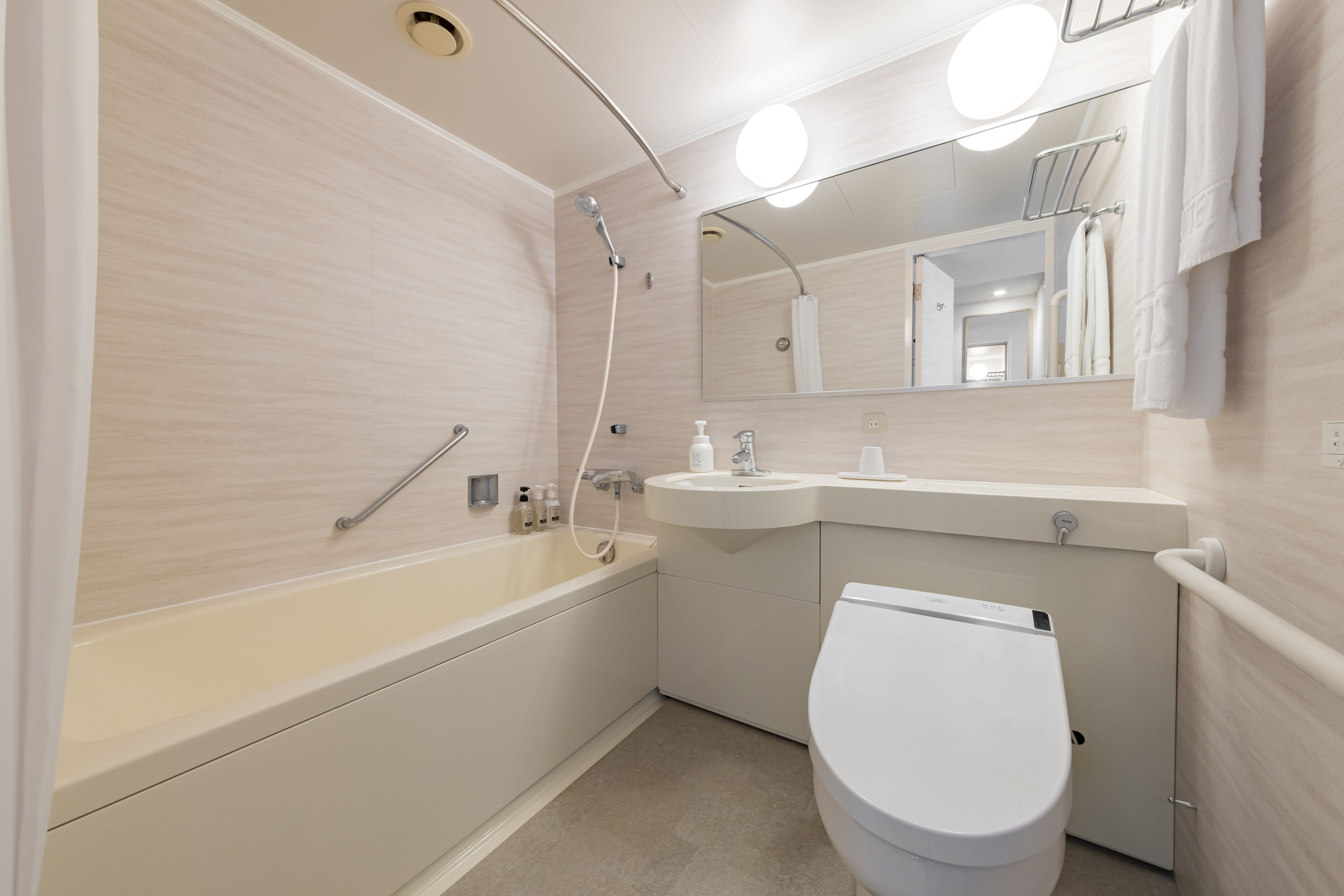 8Fリニューアル・デラックスシングル・スーペリアツイン・浴室