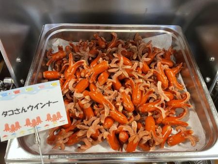 ◆≪朝食≫季節のメニュー（こどもの日・たこさんウインナー♪♪♪）