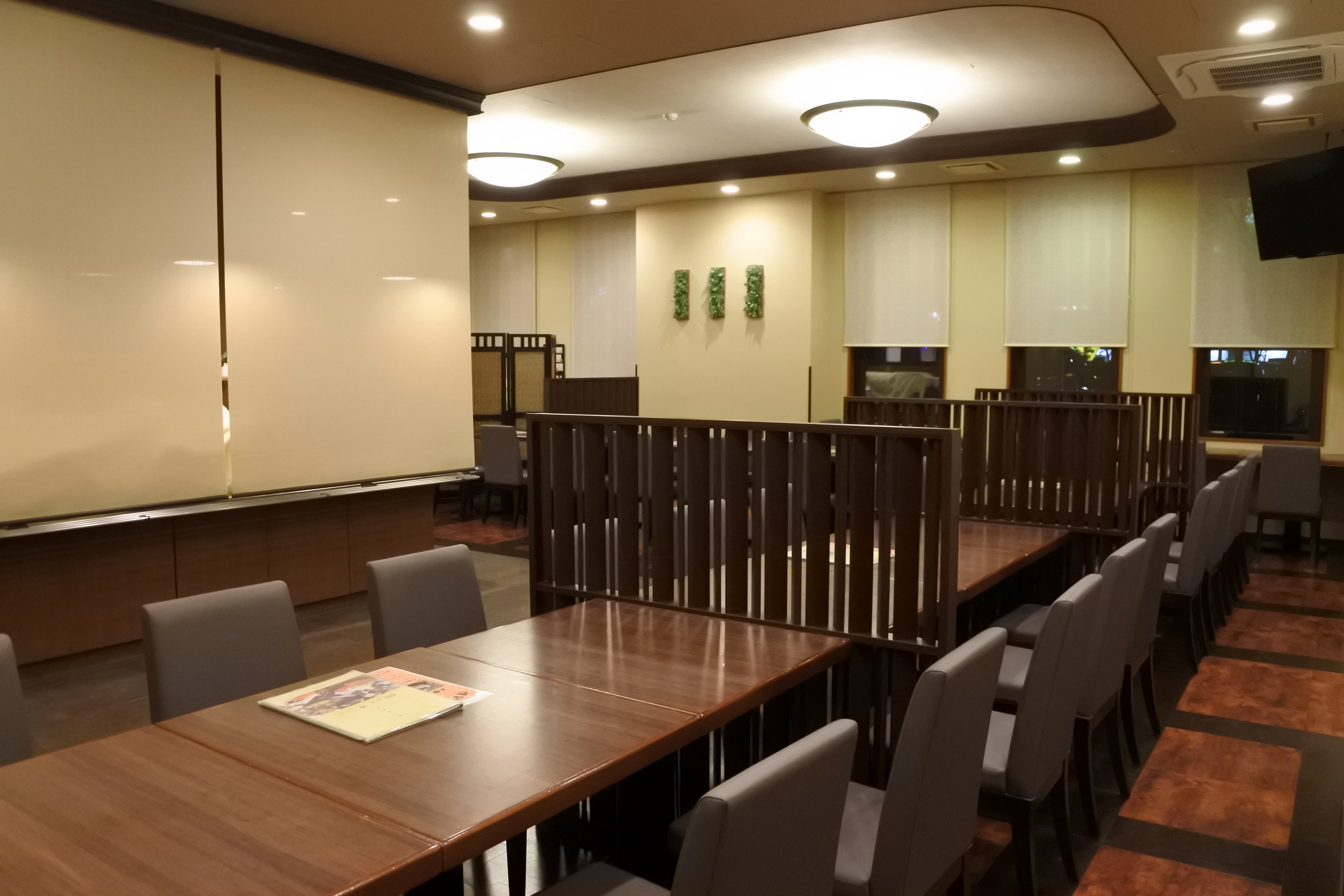 ◆夕食レストランのお席