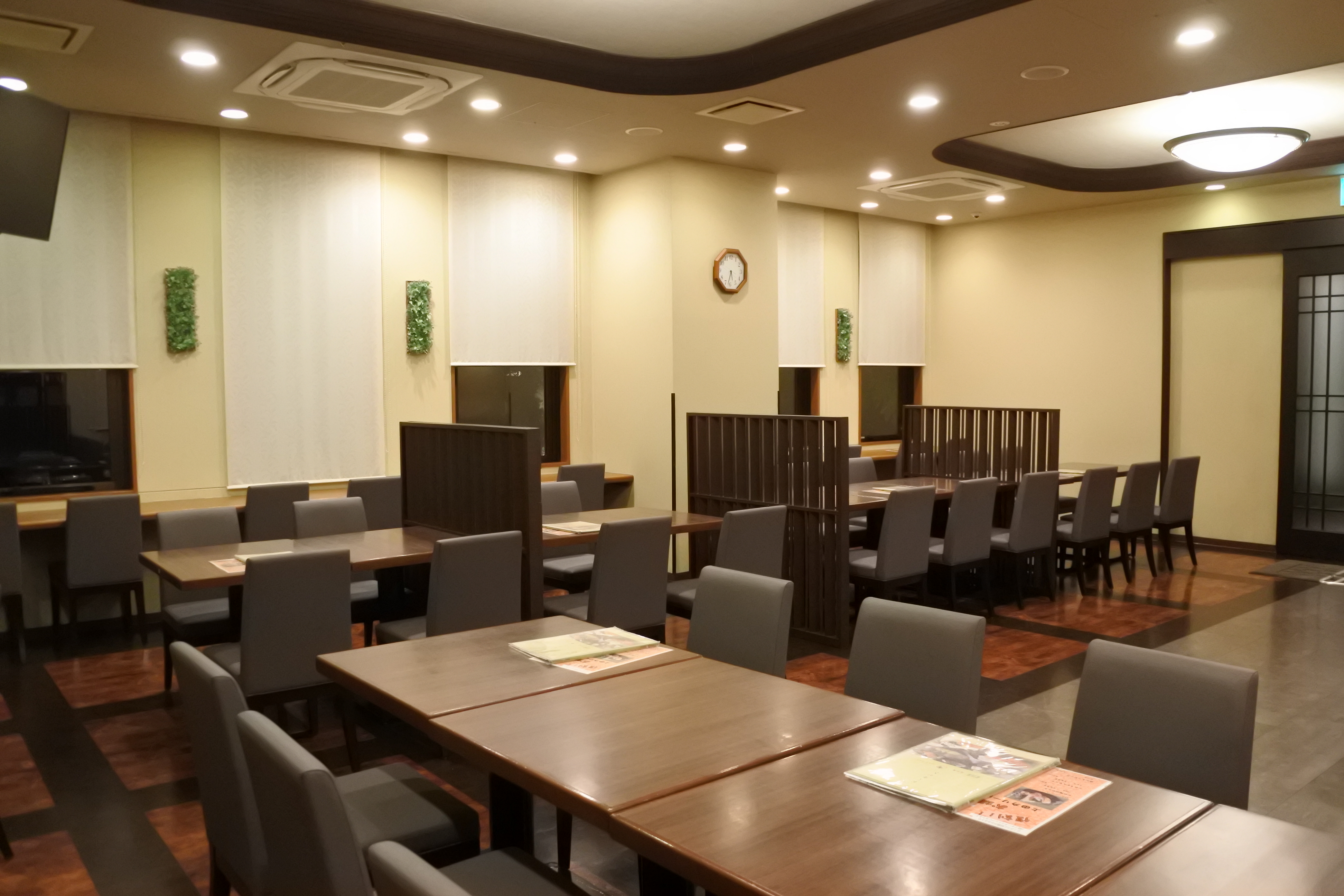 ◆夕食レストランのお席