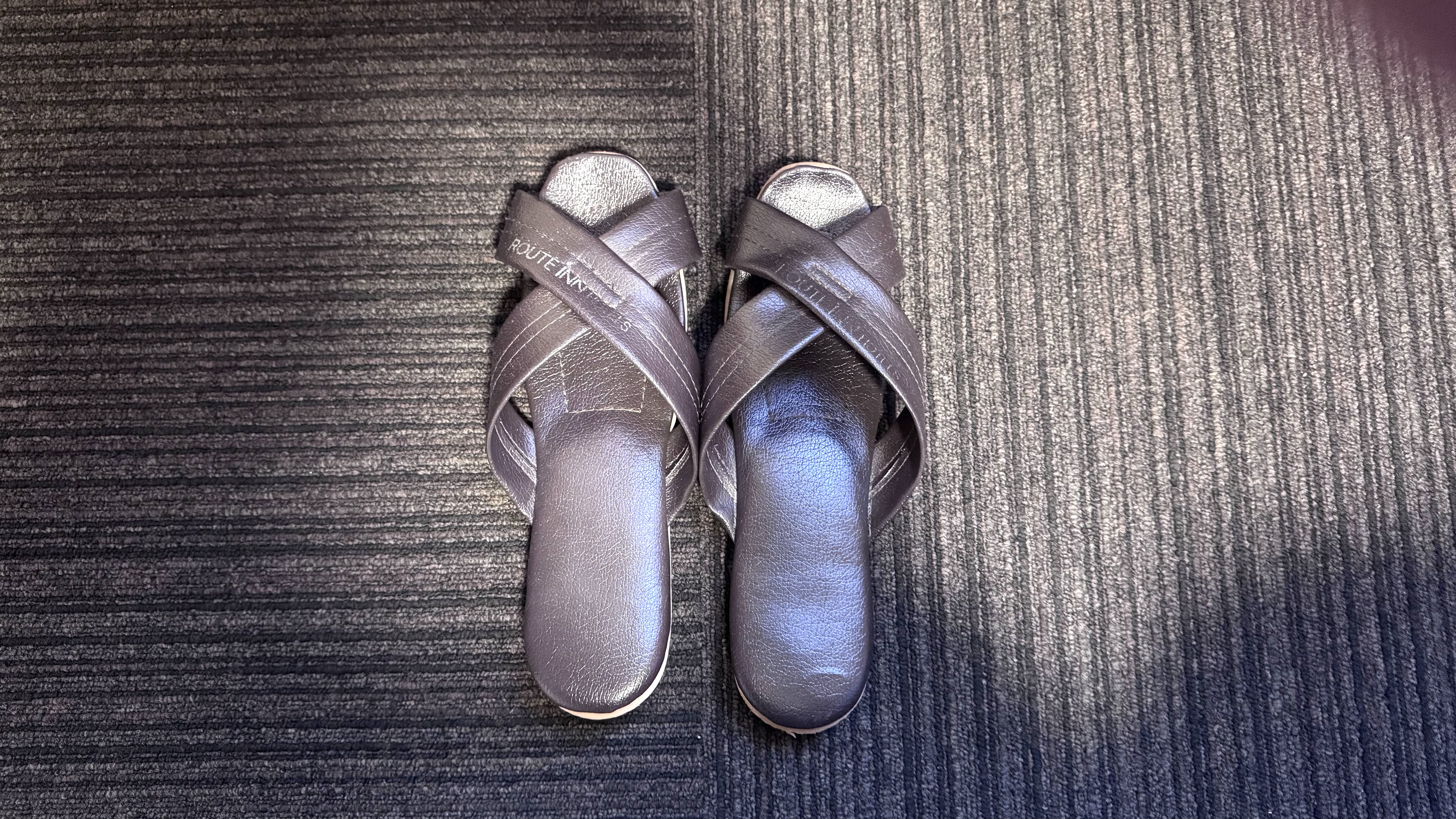 館内レザースリッパ