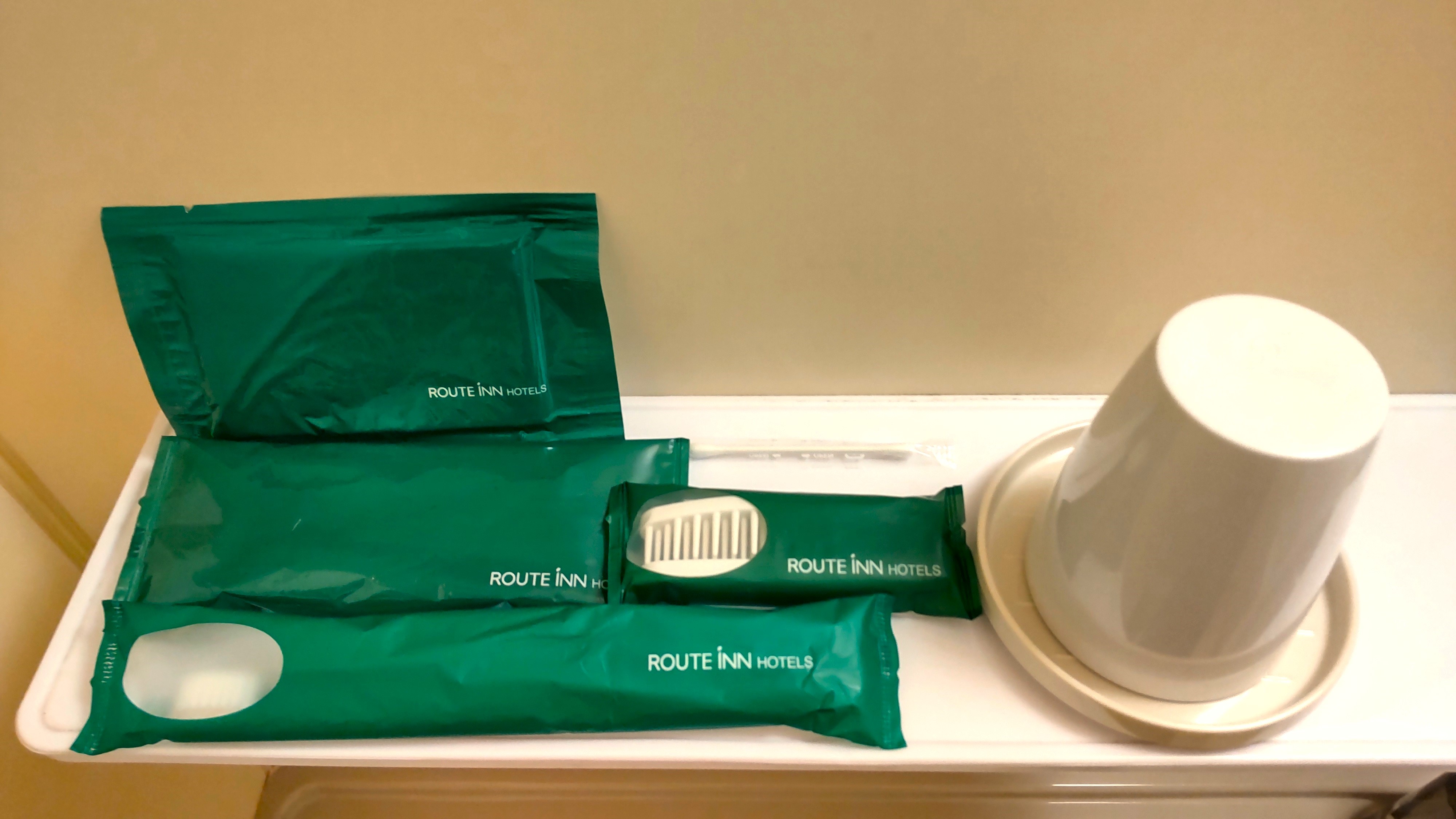 スタンダードルーム用アメニティ