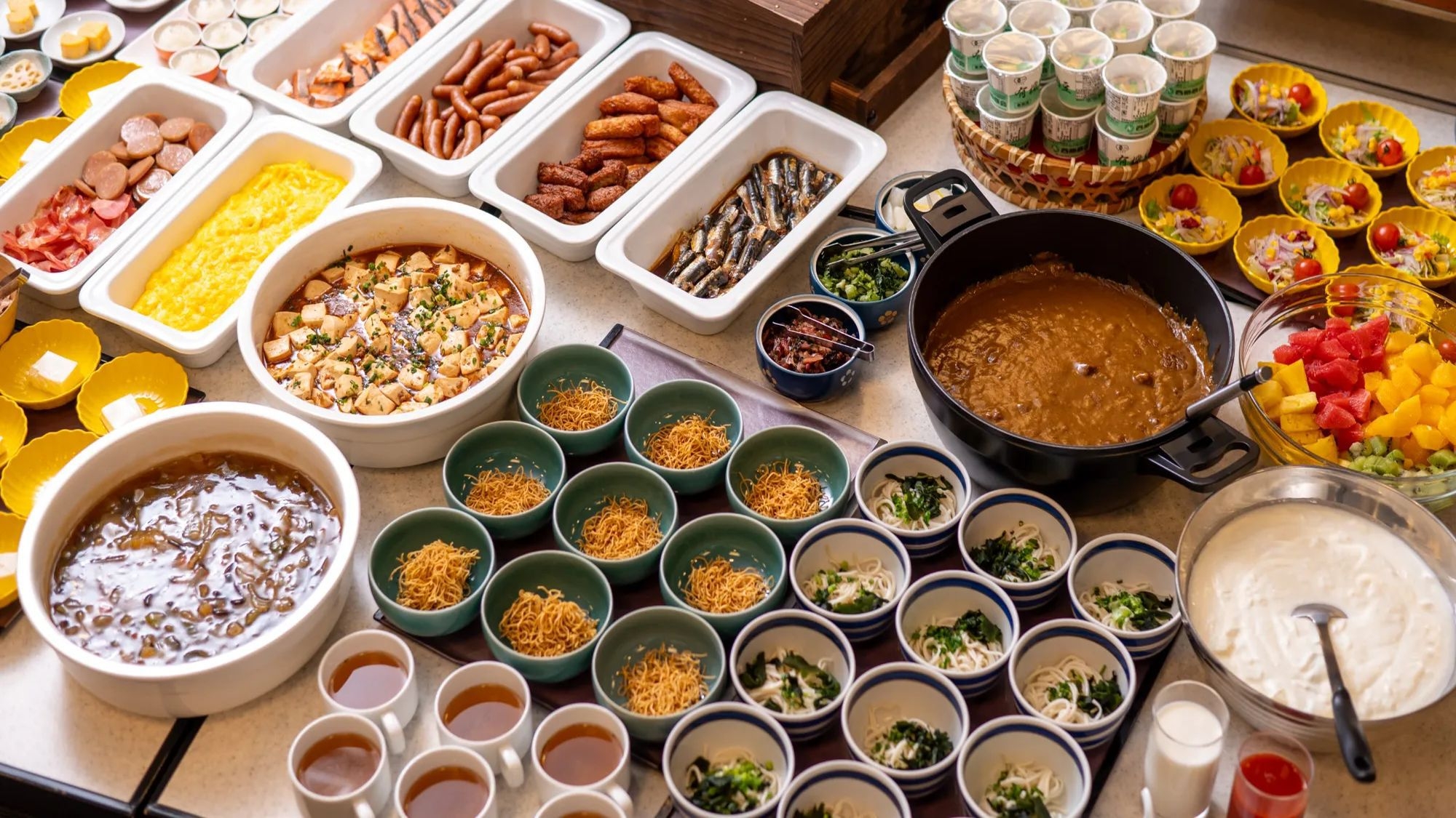 【ベストレート／朝食付き】海軍カレー＆皿うどんも！1日の始まりにうれしい♪朝食ビュッフェ付きプラン