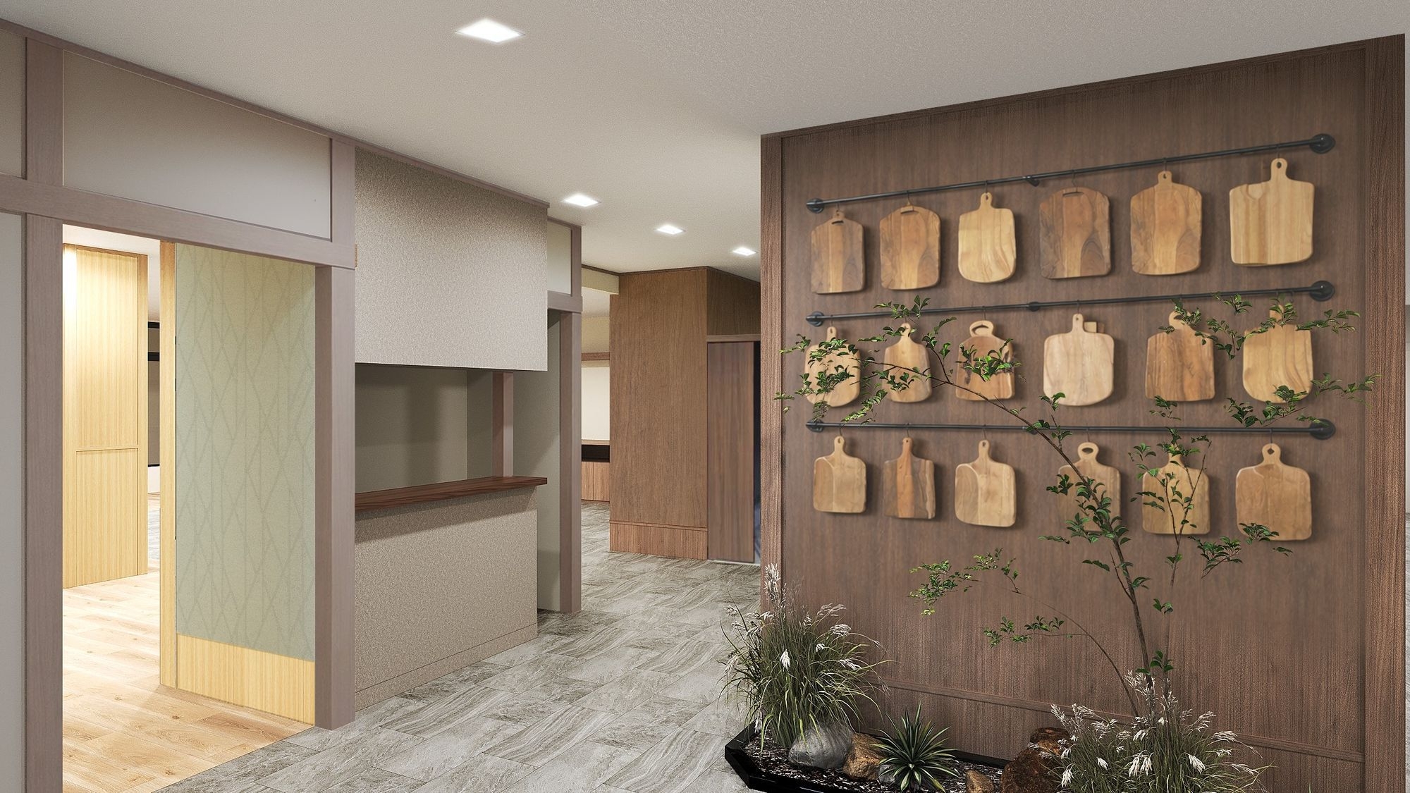 【1泊2食付】夕食は選べる♪「レストラン四季」1，800円分お食事券＋朝食ビュッフェ付きプラン