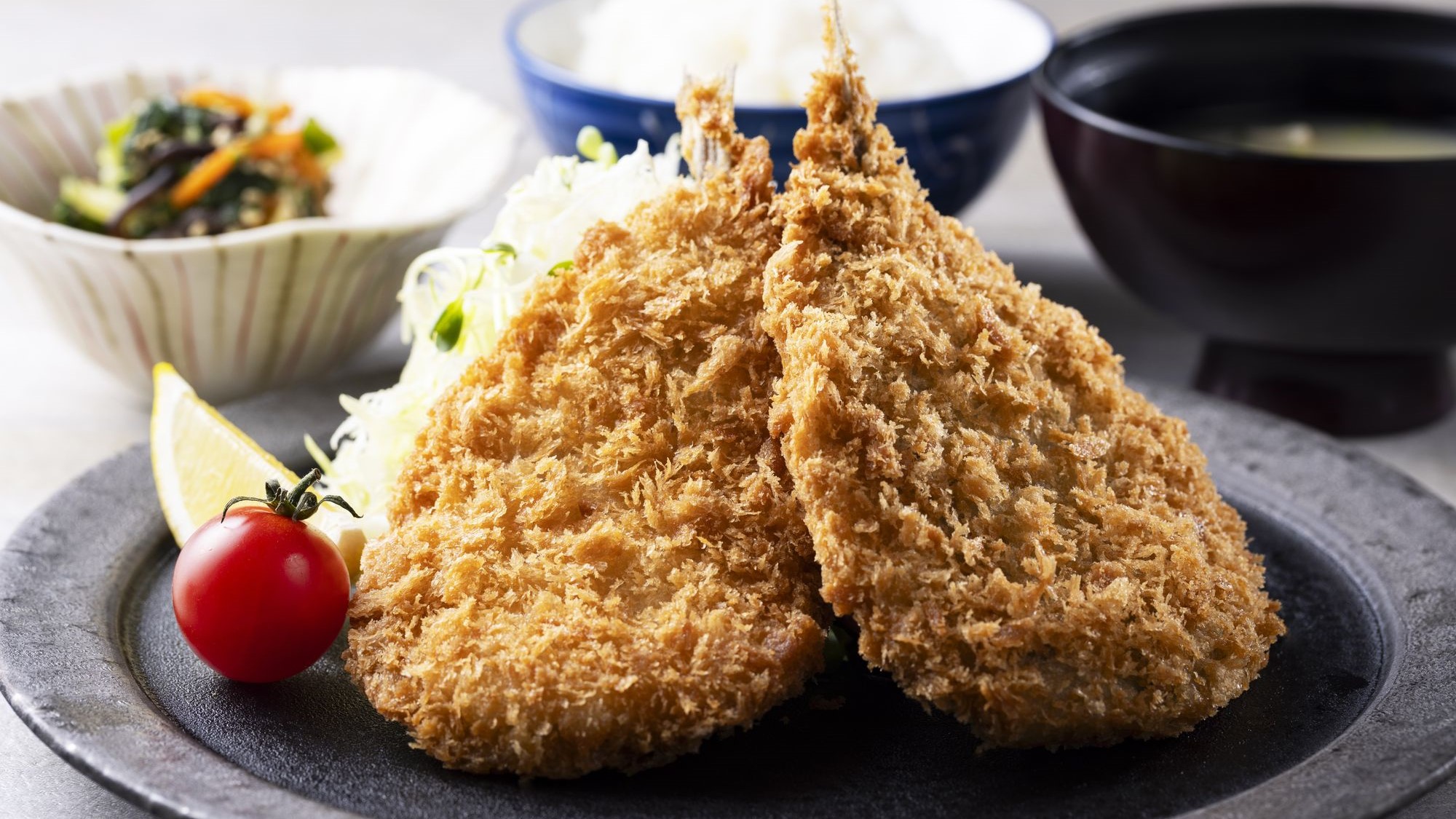 【ランチ・ディナー】佐世保みなとアジフライ定食