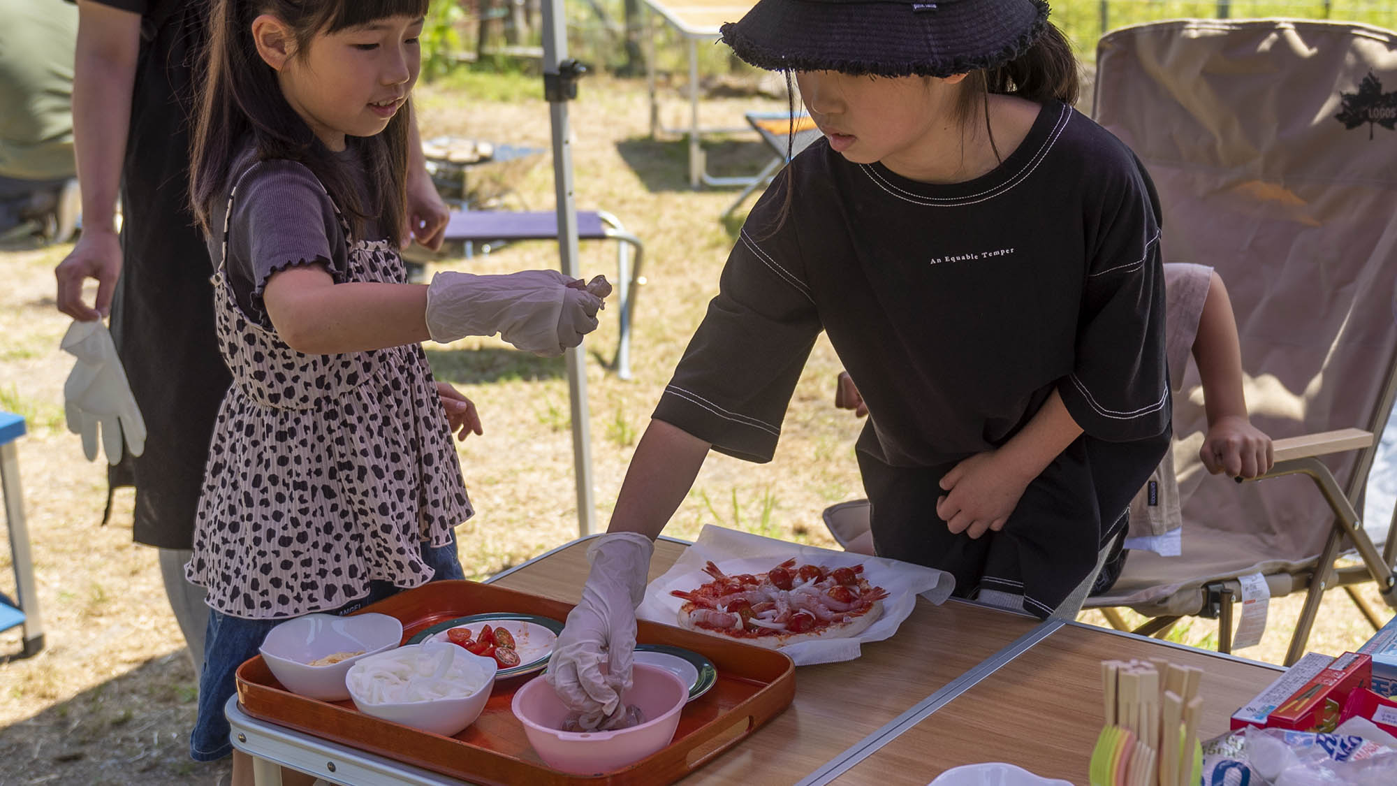 ダッチオーブンピザ焼き体験