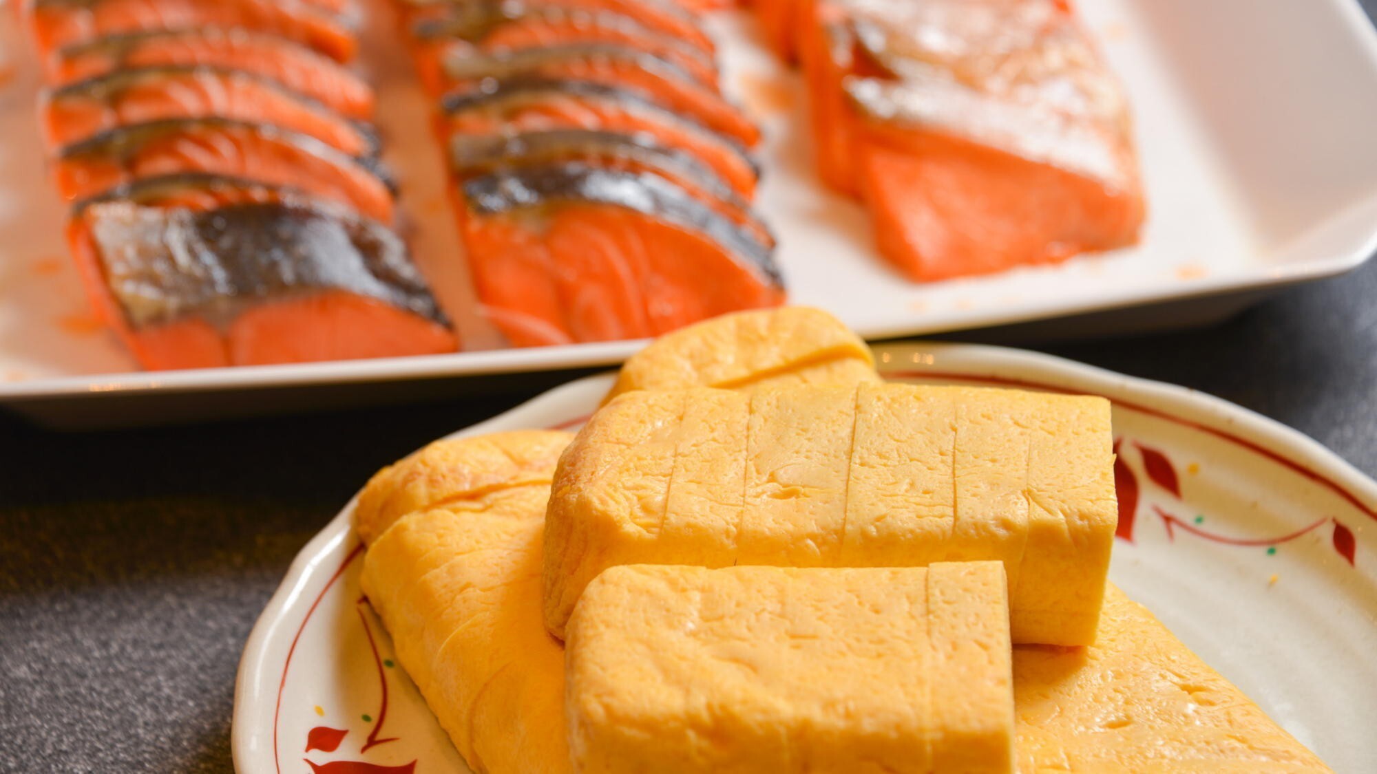 ◆朝食ビュッフェ｜朝の身体に優しく染み渡る、和食のラインナップ。※一例