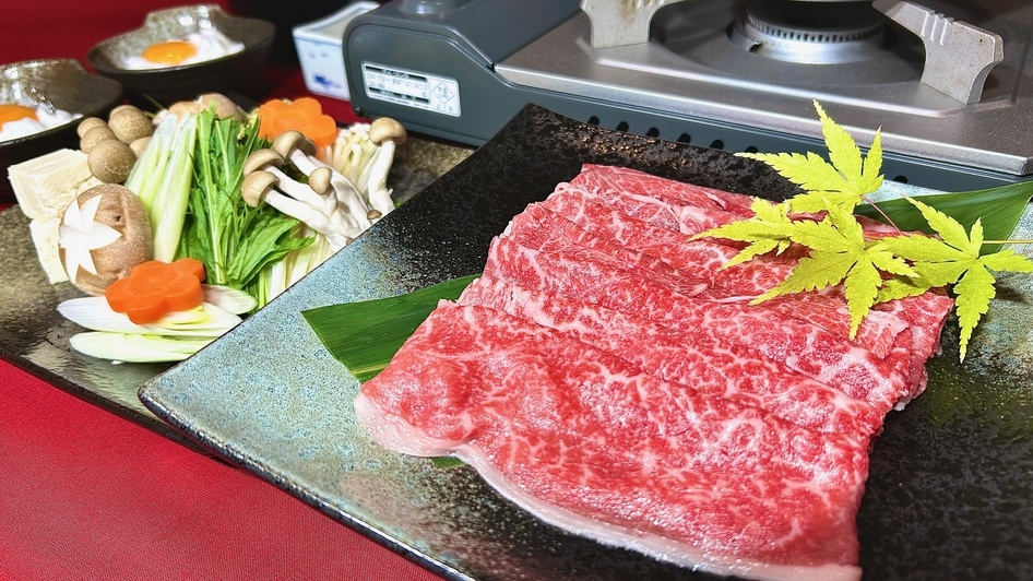 ◇1泊2食付き◇〜夜は「宮崎牛」のすき焼きを愉しむ〜天然温泉・露天風呂〜朝食は日向灘オーシャンビュー