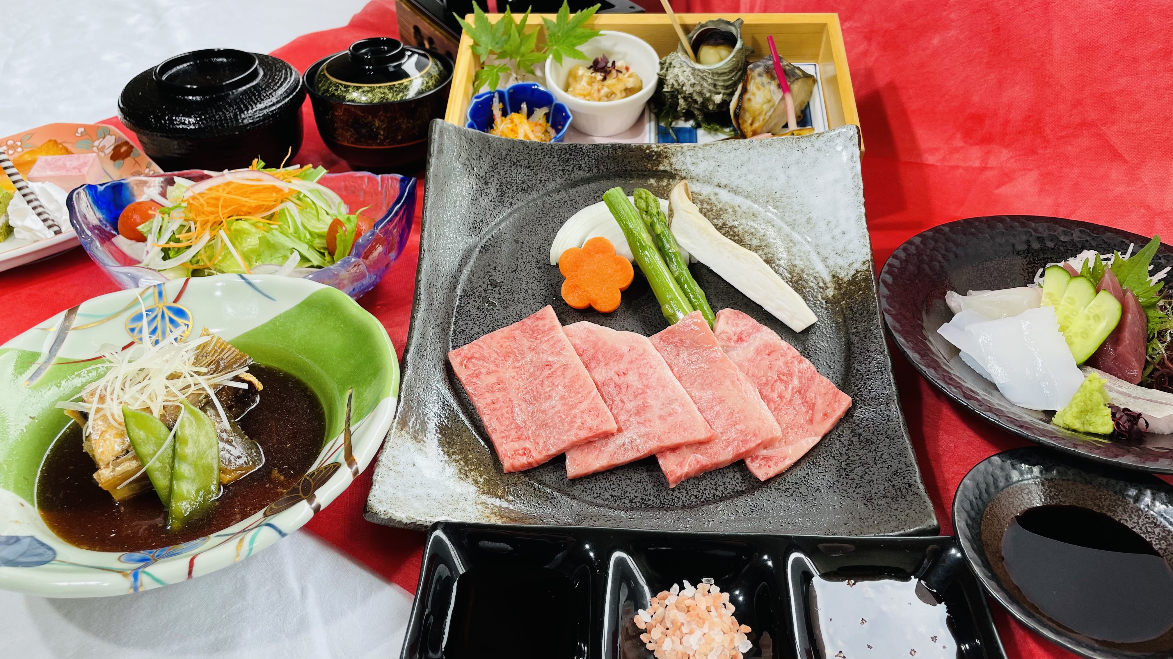 宮崎牛陶板焼きコース