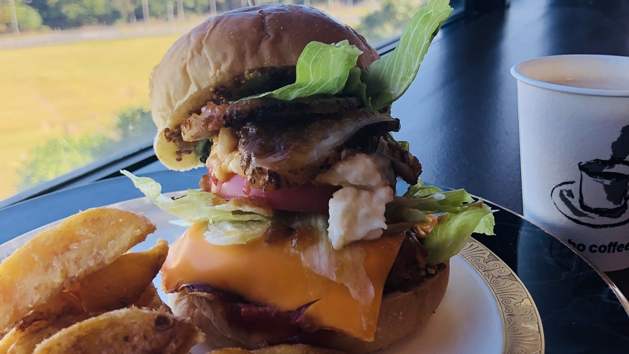 えらべる定食【ローストビーフハンバーガー】